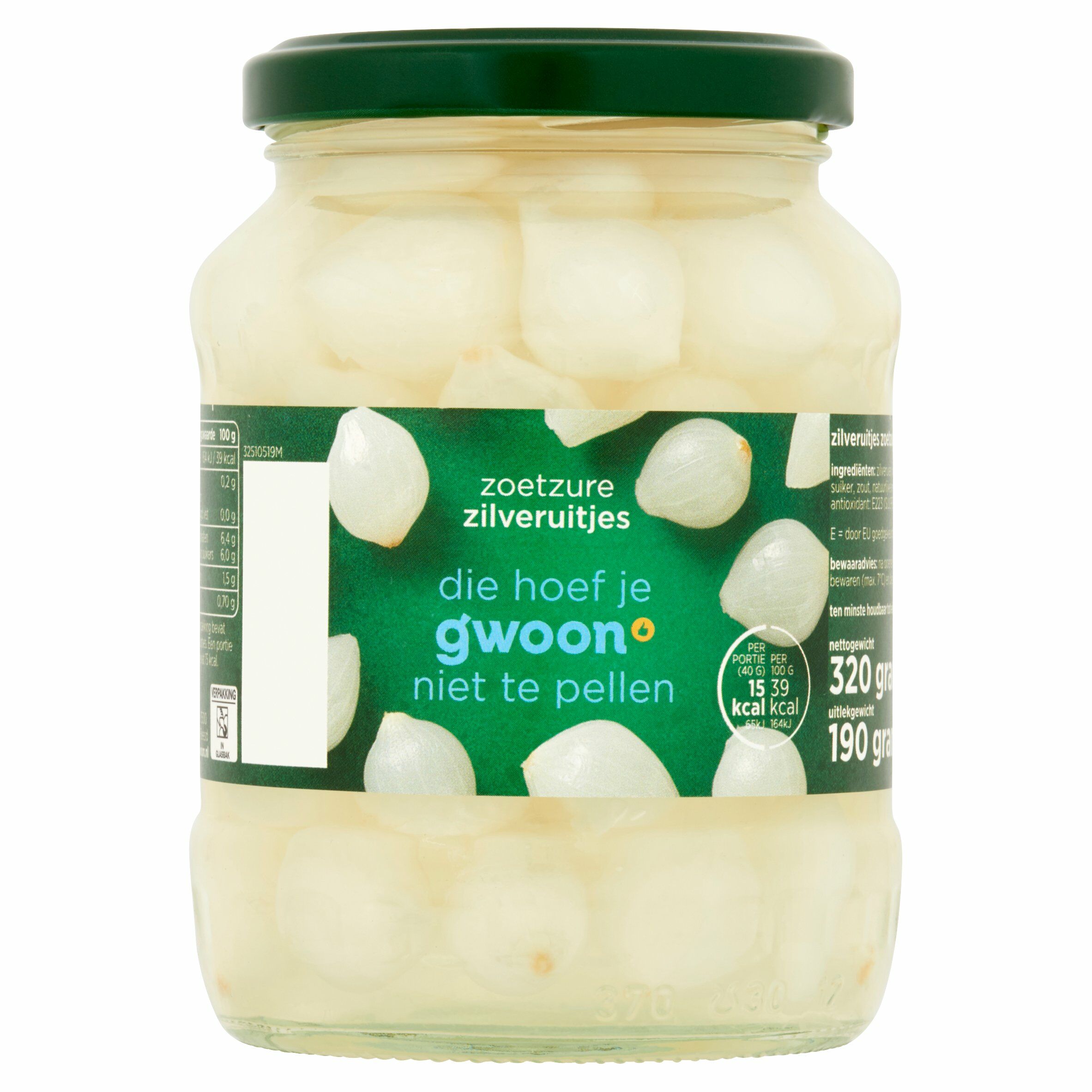 Zilveruitjes zoetzuur