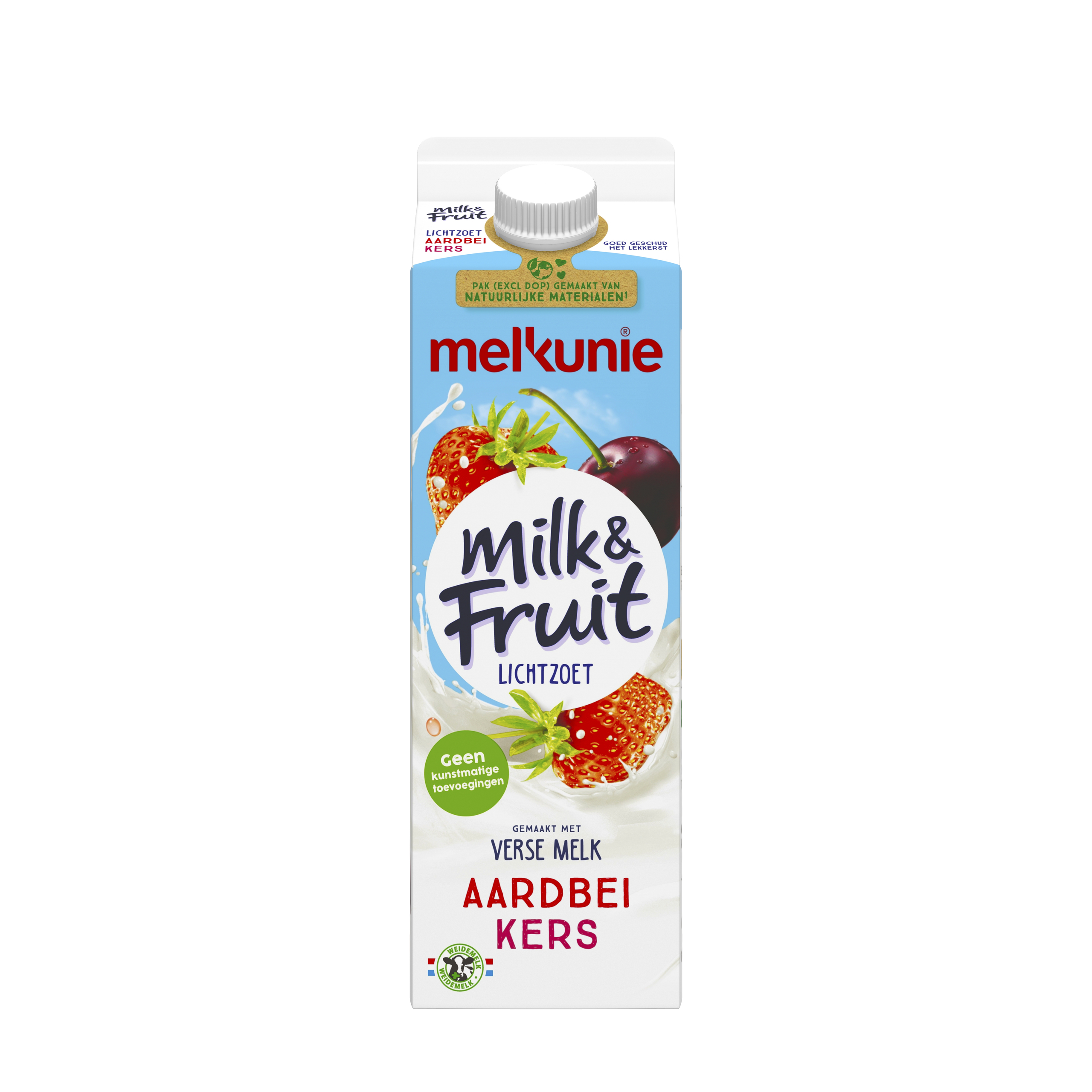 Milk & fruit aardbei-kers