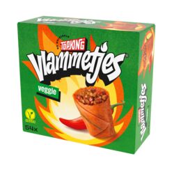 Vlammetjes veggie