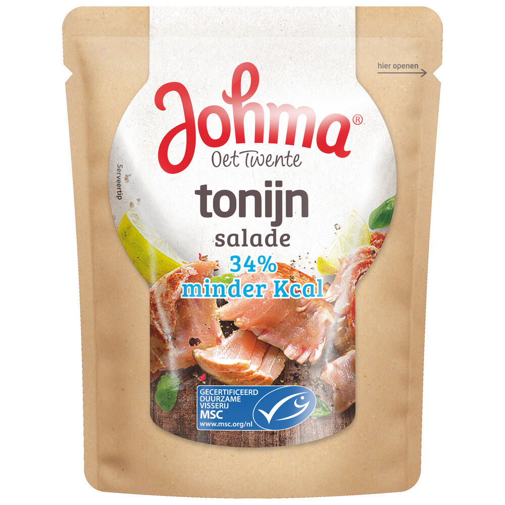 Tonijnsalade minder kcal