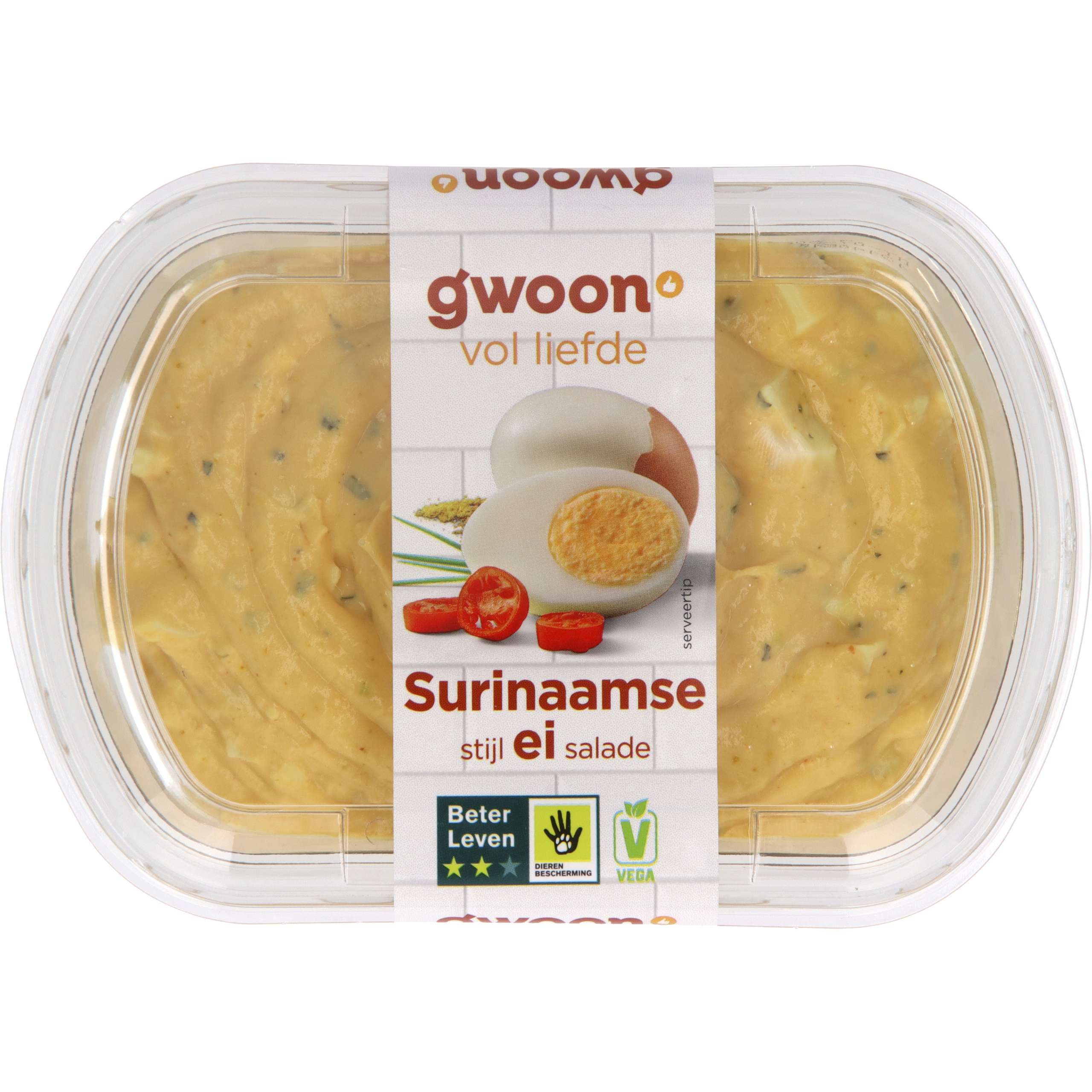 Surinaamse eiersalade