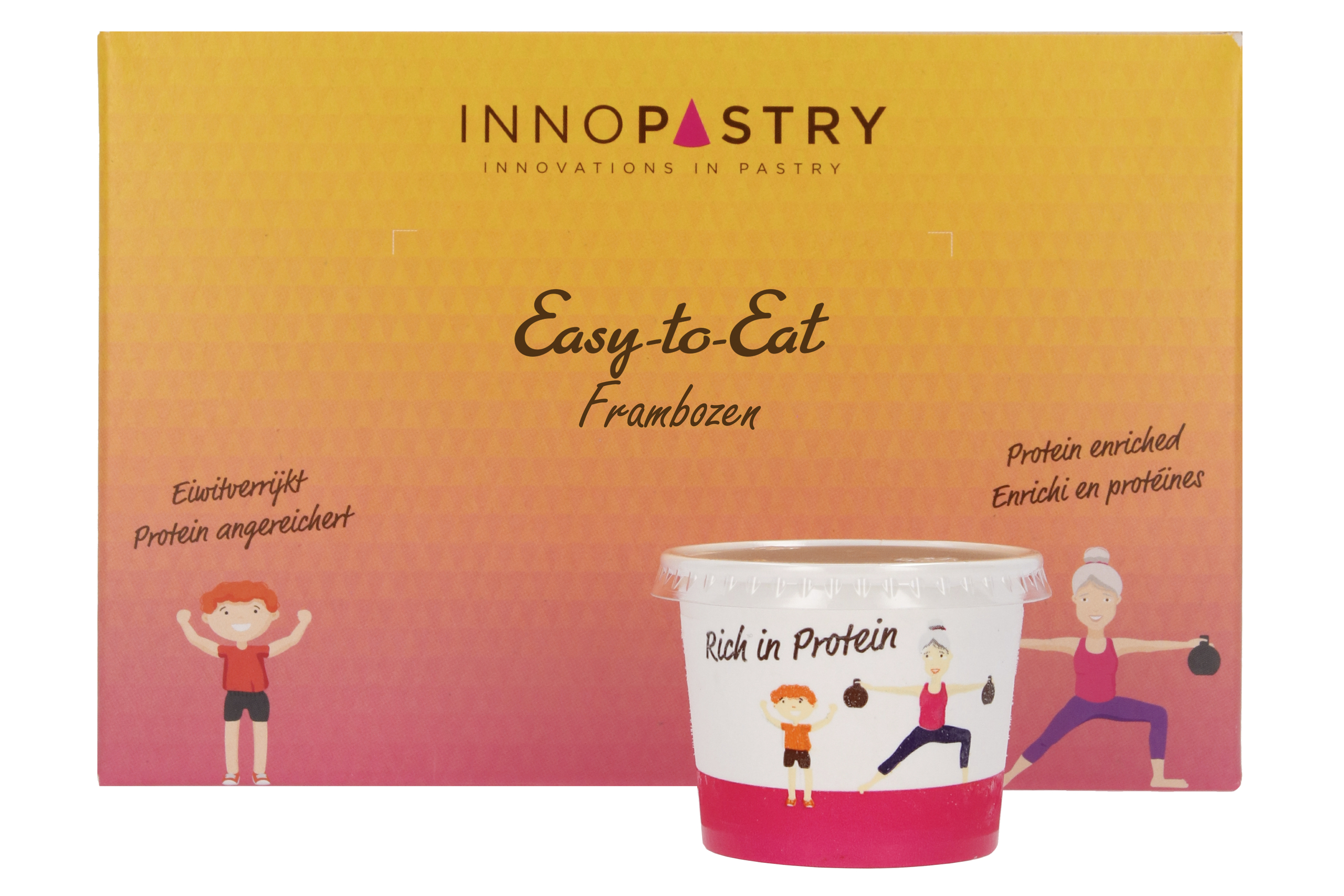Easy-to-eat frambozen Eiwitverrijkt