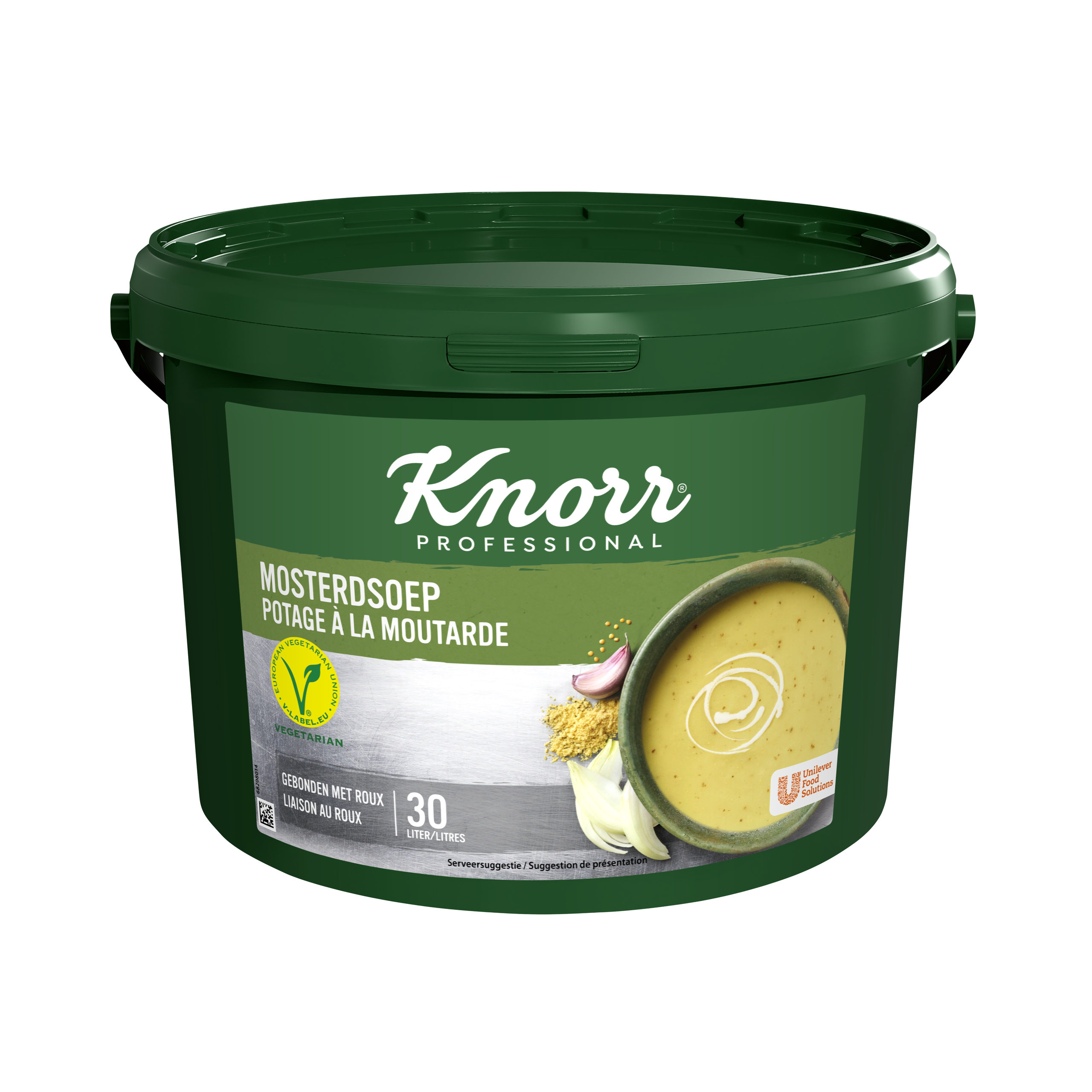 Mosterdsoep (opbrengst 30 liter)