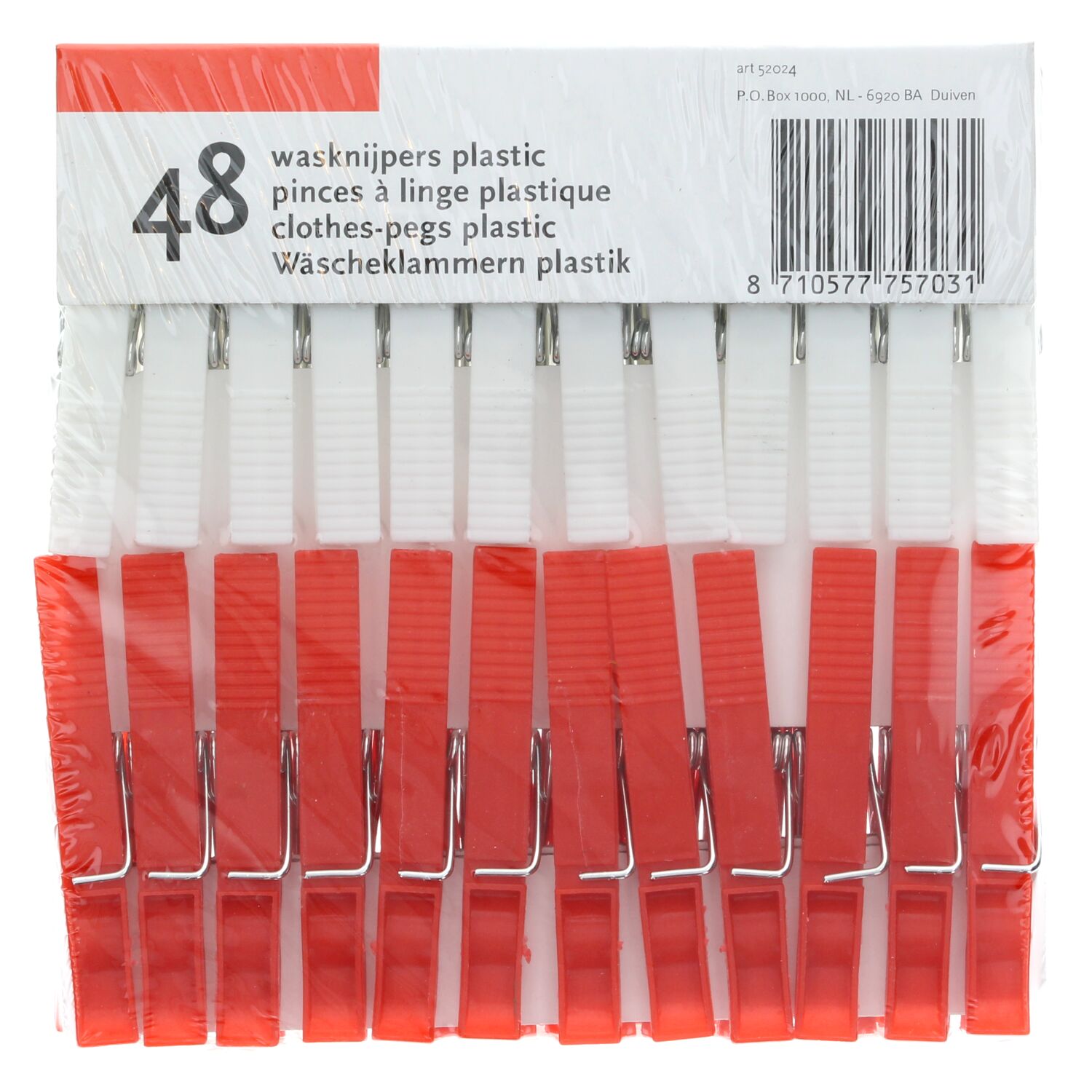 Wasknijpers plastic