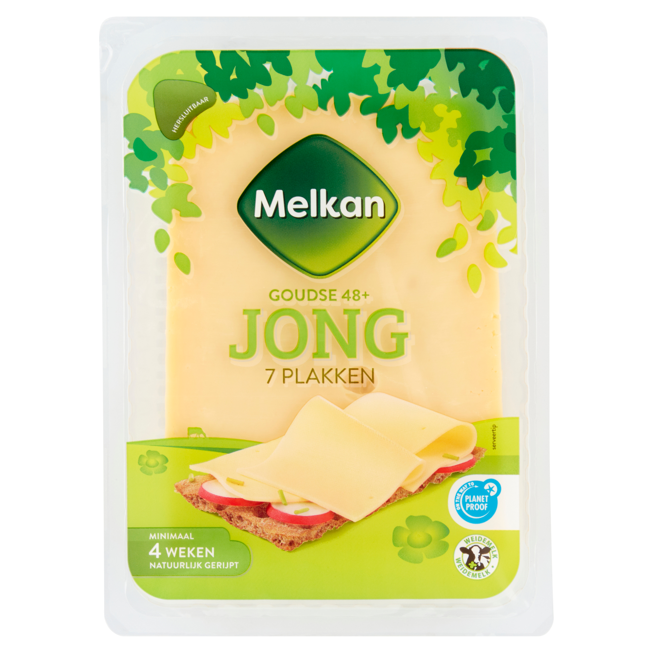 Kaas gesneden 48+ jong 7 plakken