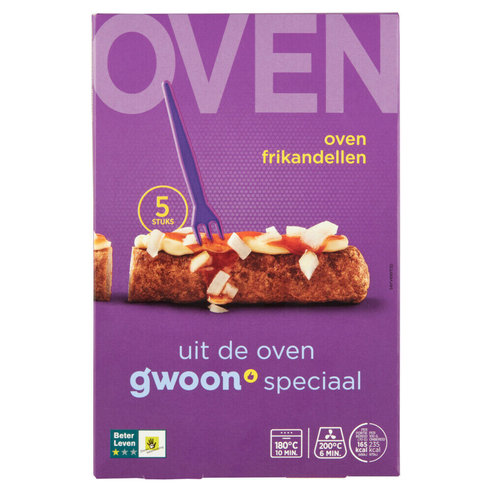 Oven frikandel
