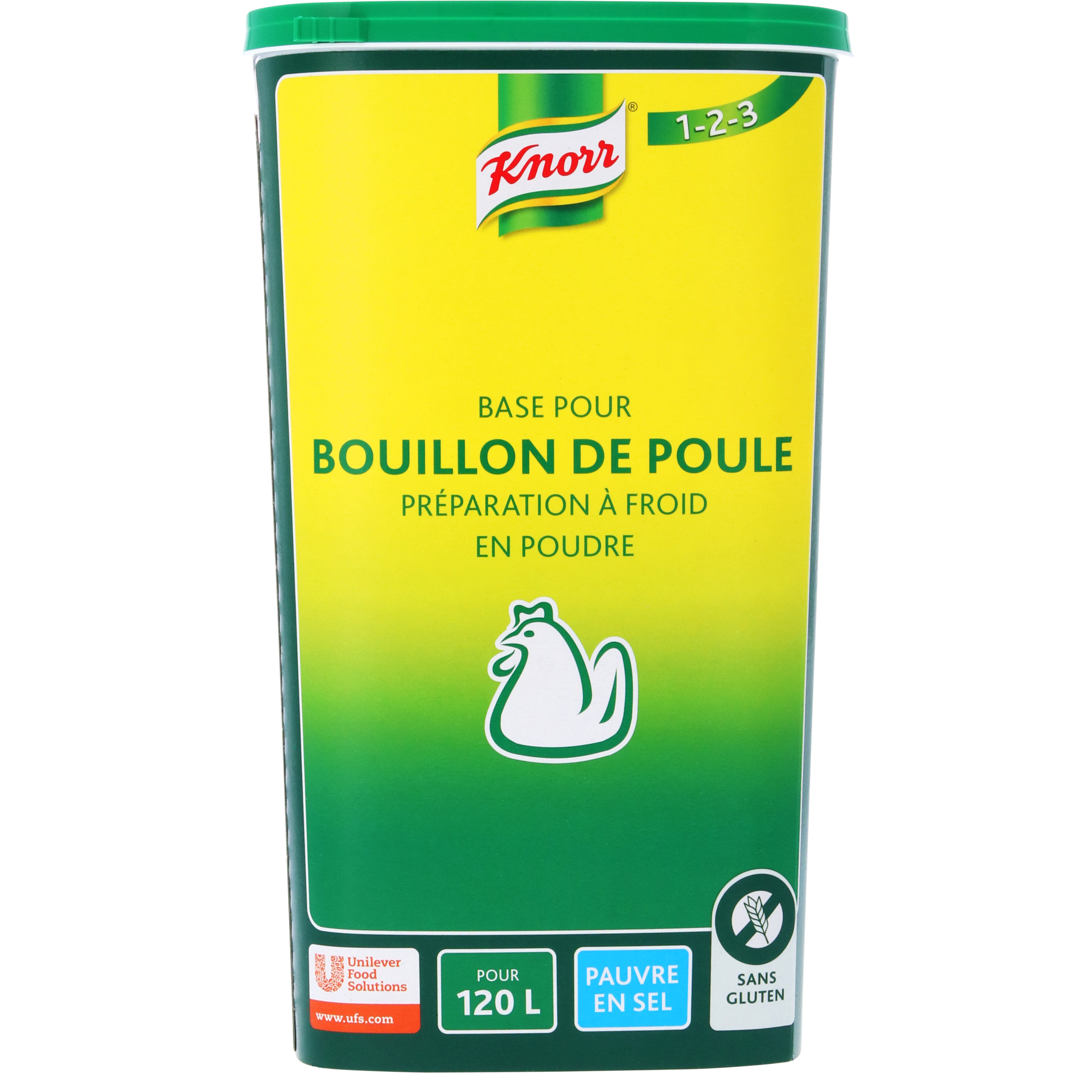 Kippenbouillon natriumarm (opbrengst 120 liter)