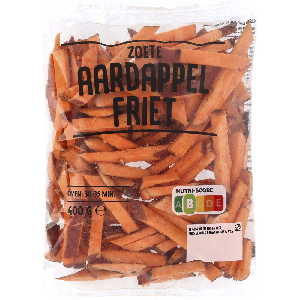 Zoete aardappel friet