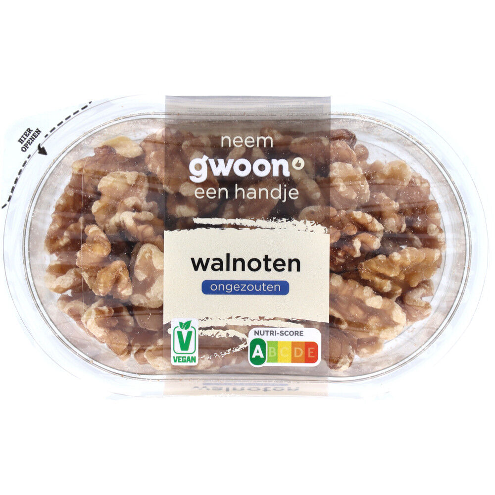 Walnoten ongezouten