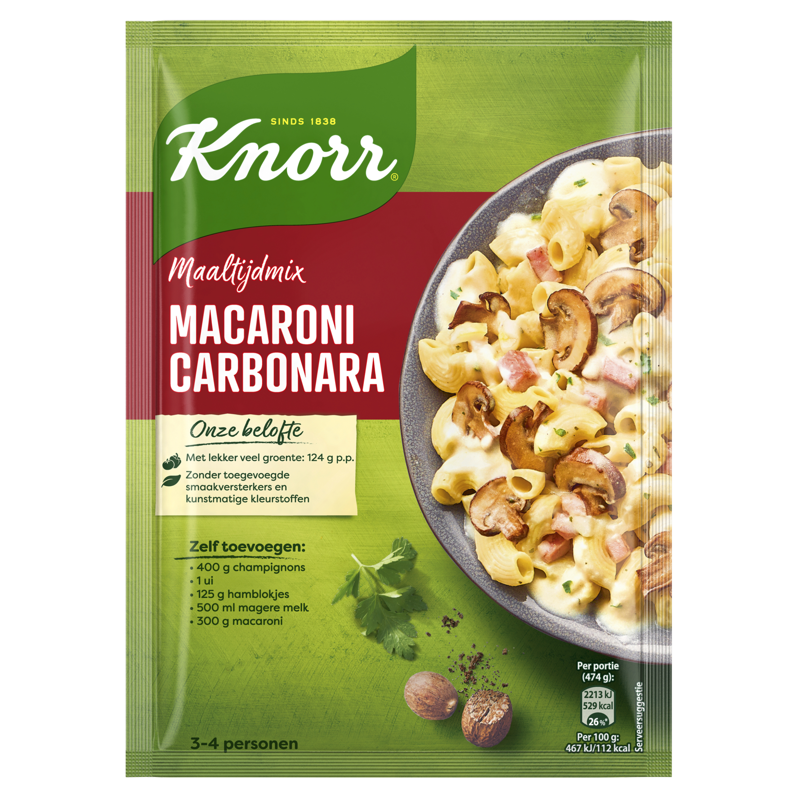 Mix macaroni carbonara