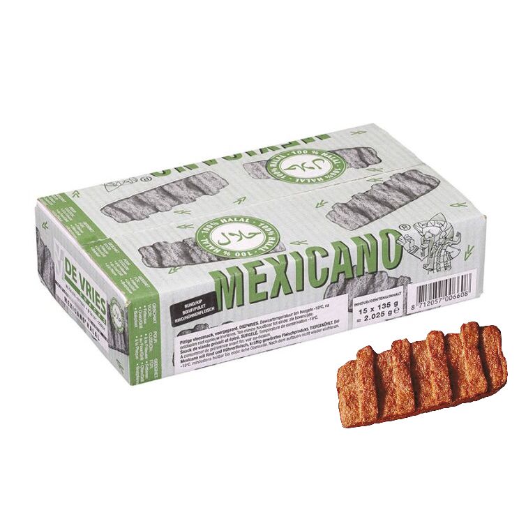 Mexicano rund kip halal