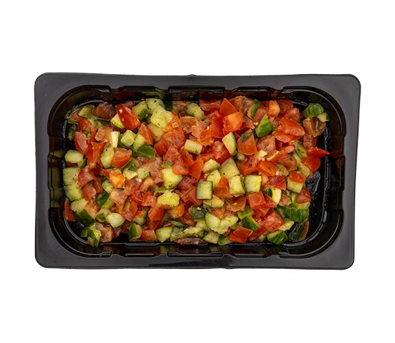 Komkommer tomaten salade