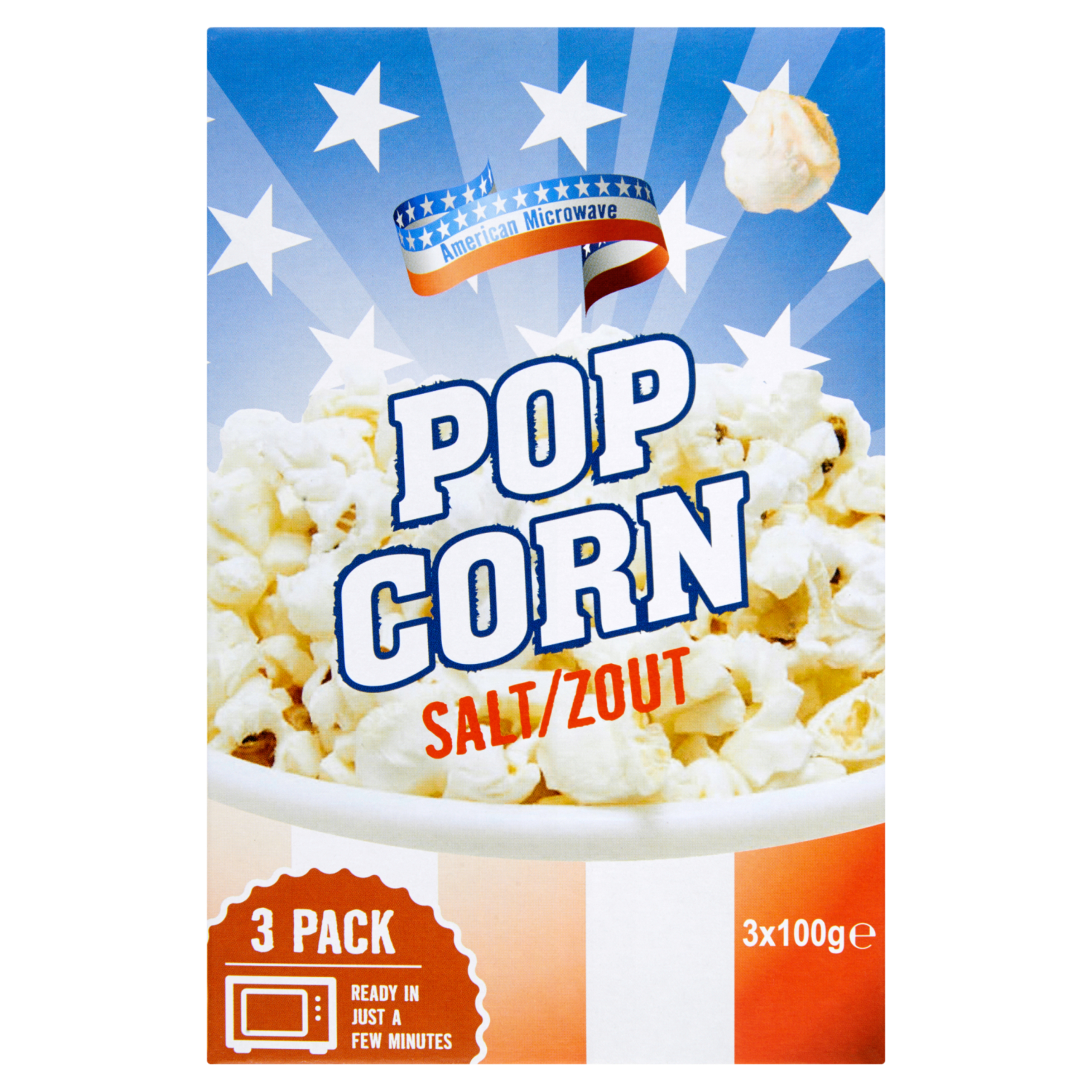 Popcorn zout microwave