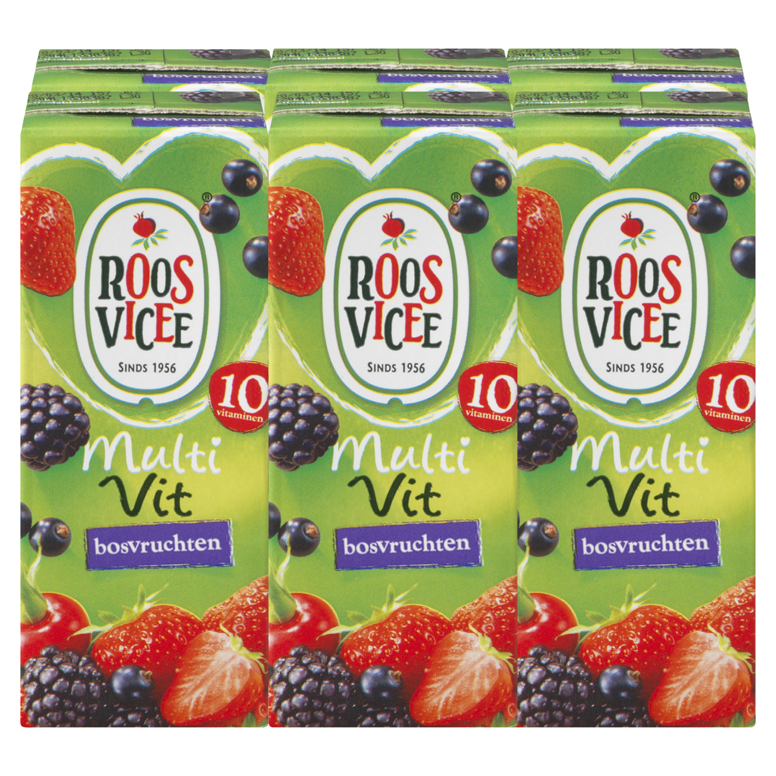 Multivit bosvruchten 6-pack