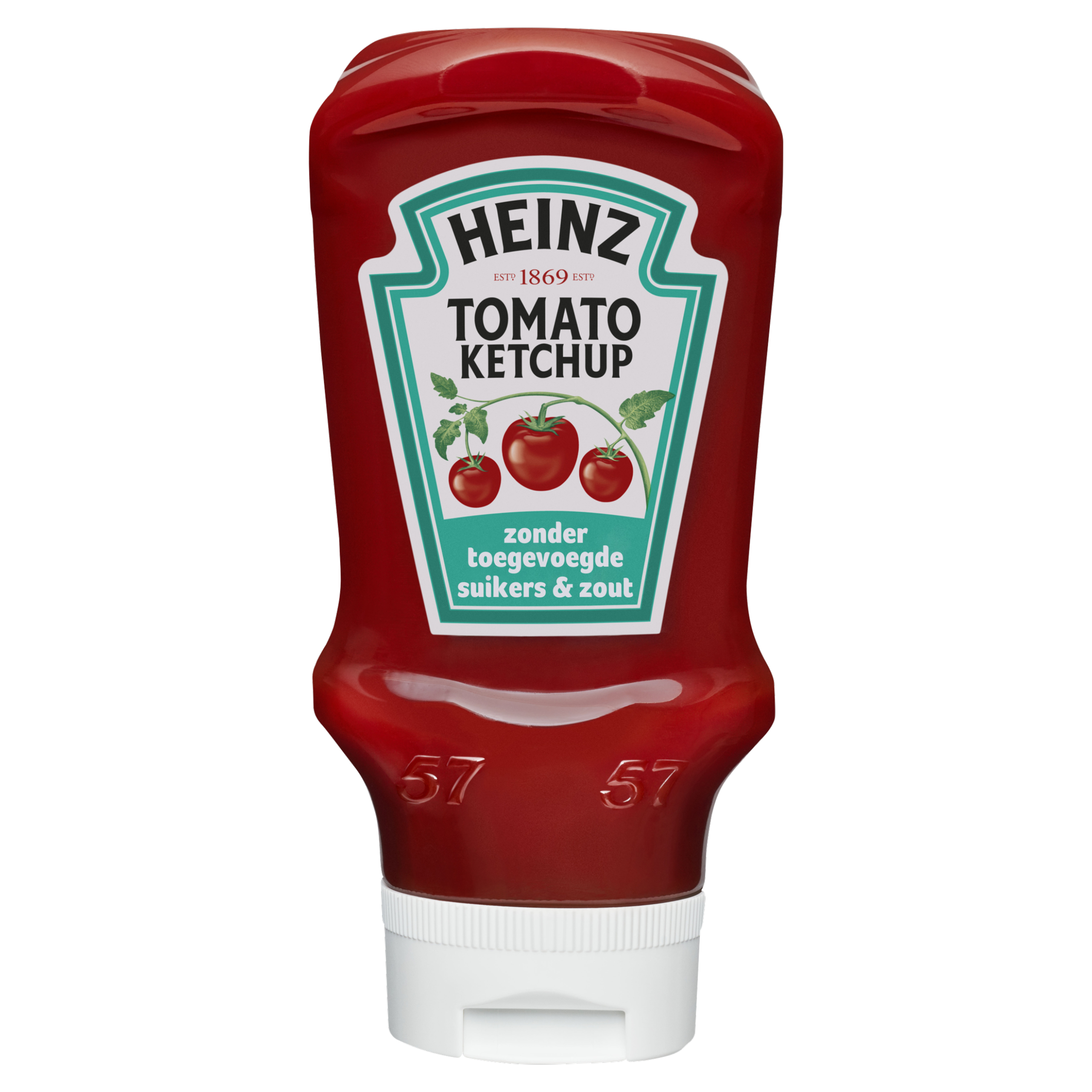 Tomaten ketchup zonder toegevoegde suikers en zout