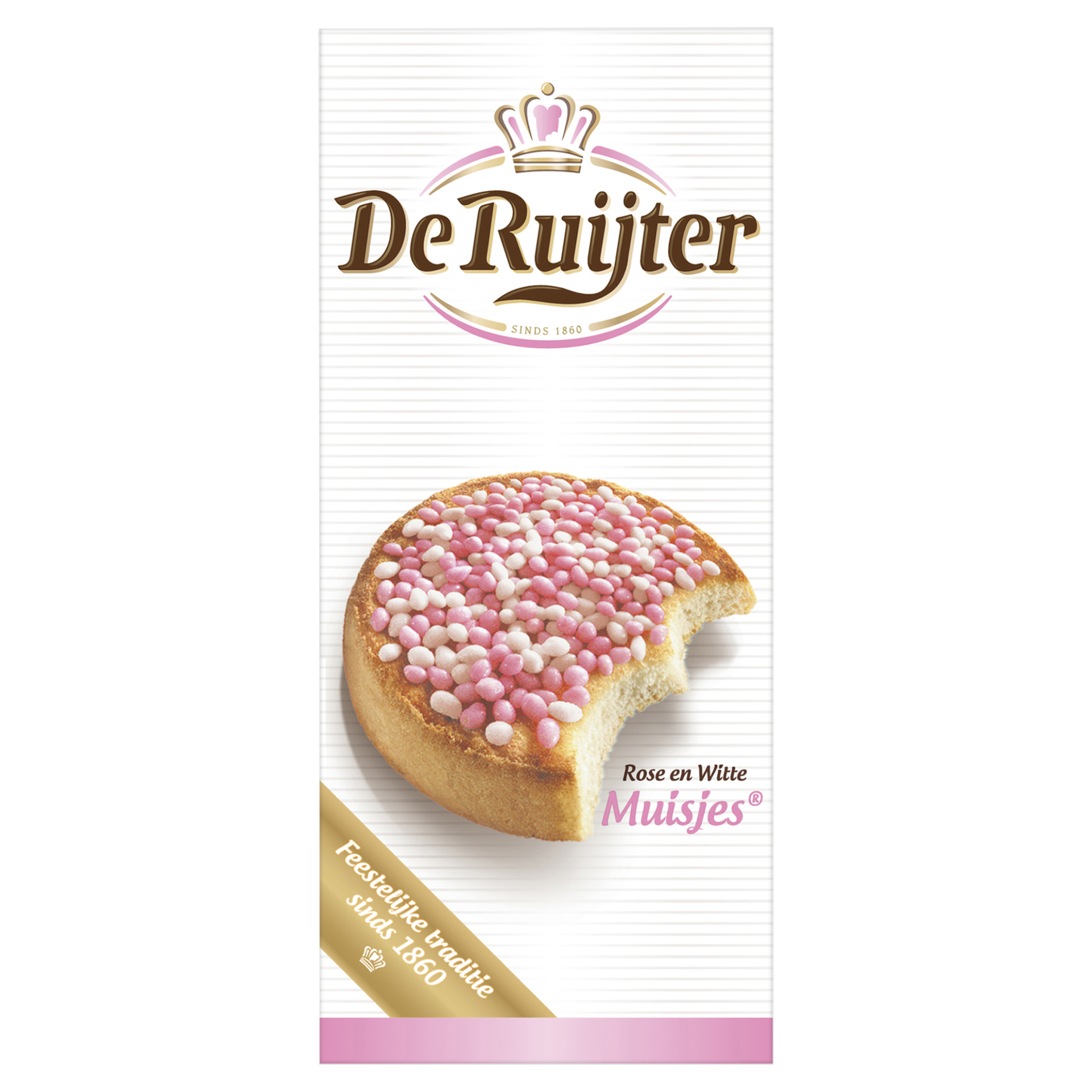 Muisjes roze wit