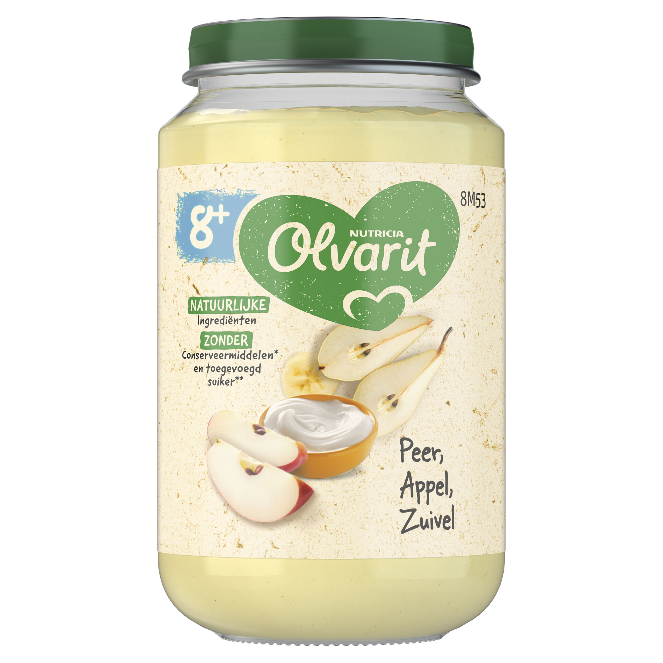 8 mnd peer appel yoghurt