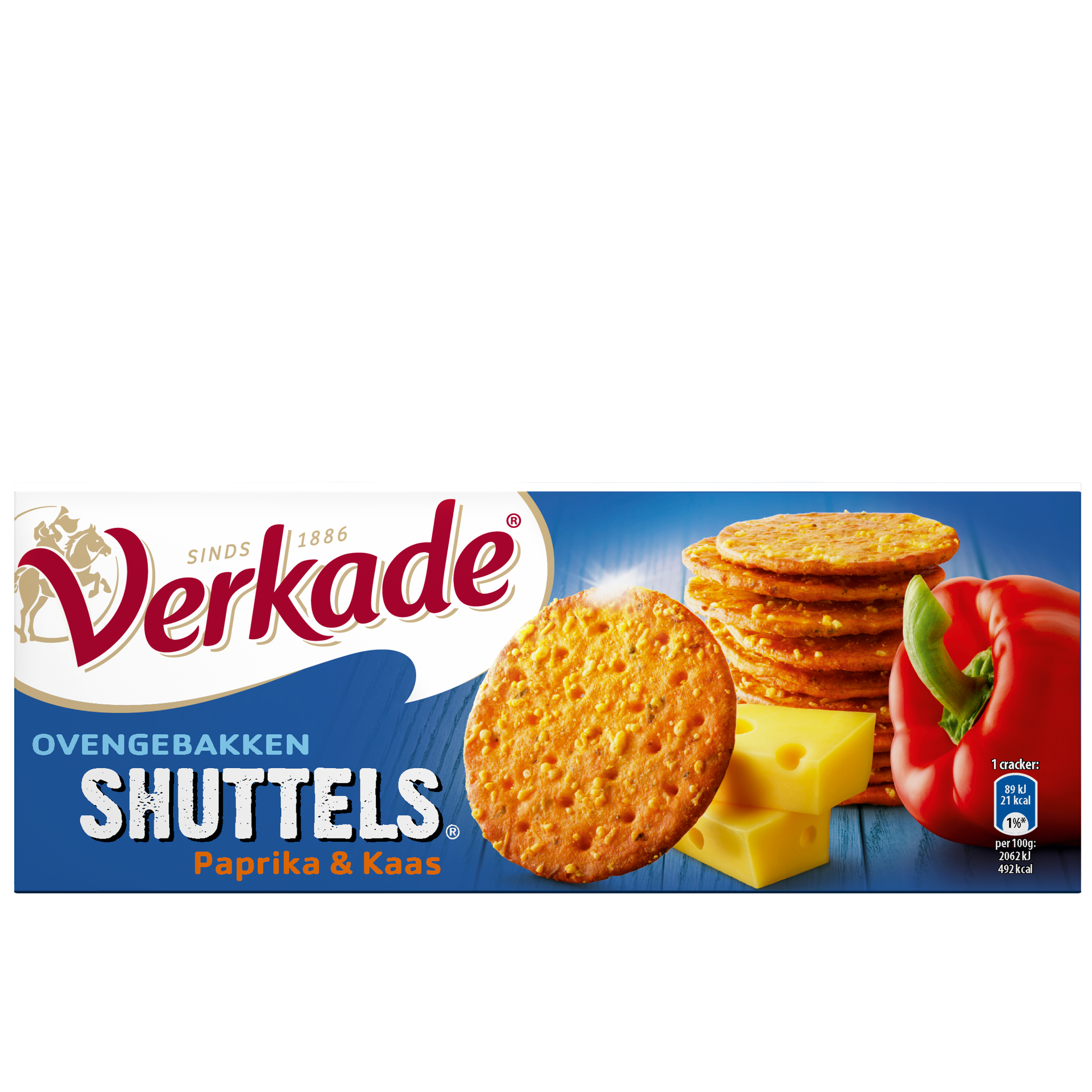 Shuttles paprika/kaas
