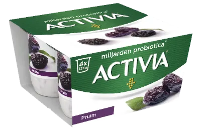 Activia yoghurt pruim