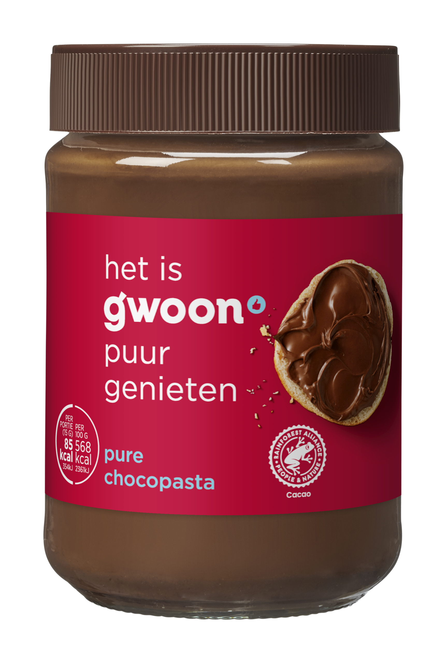 Chocopasta puur