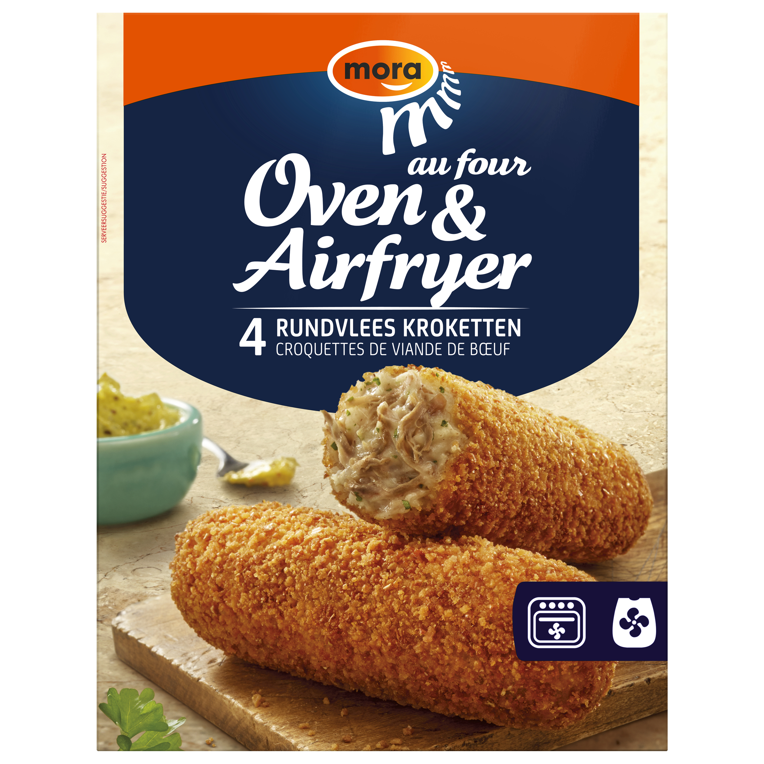 Kroket rundvlees oven geschikt