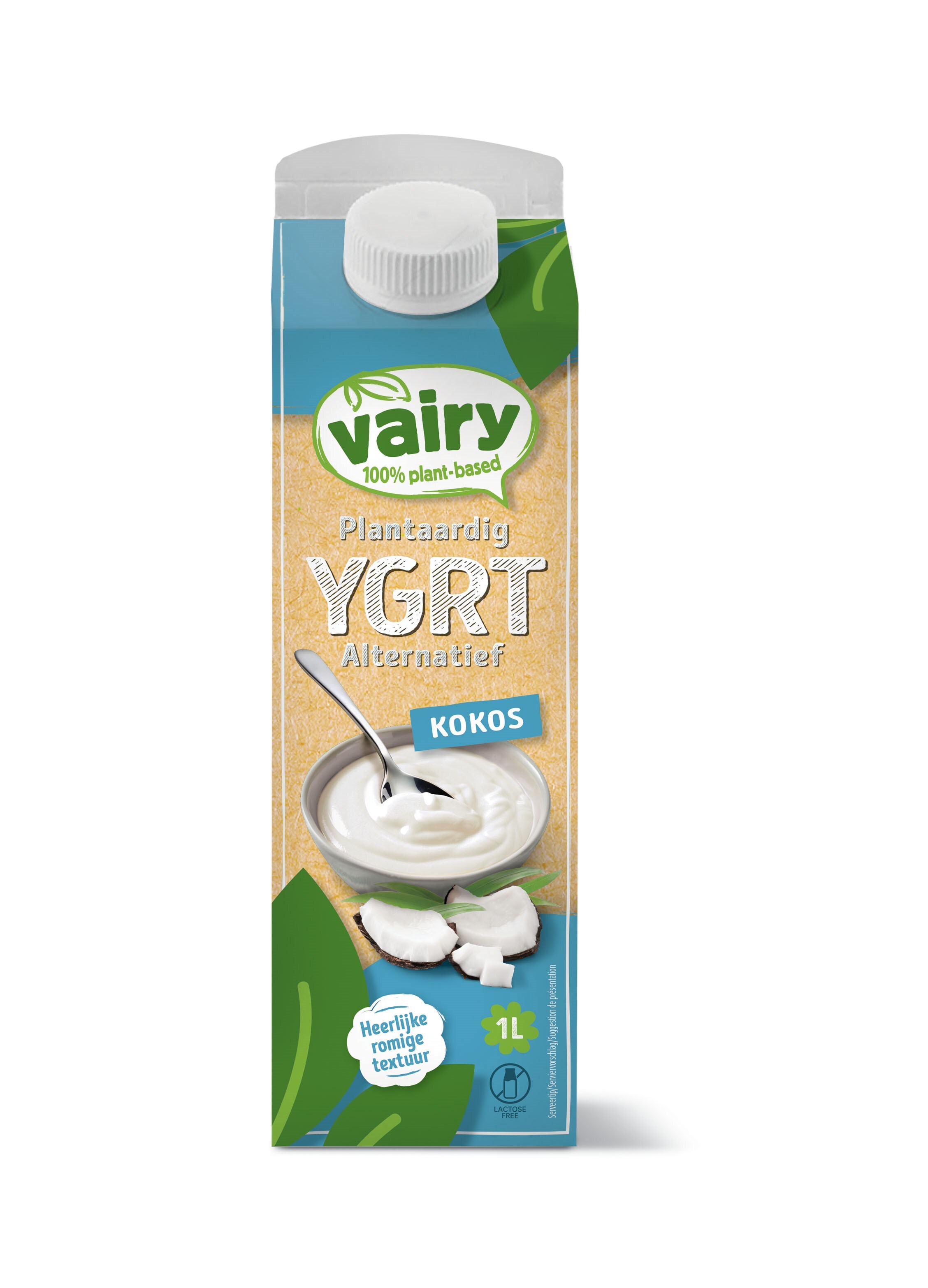 Plantaardige yoghurt kokos
