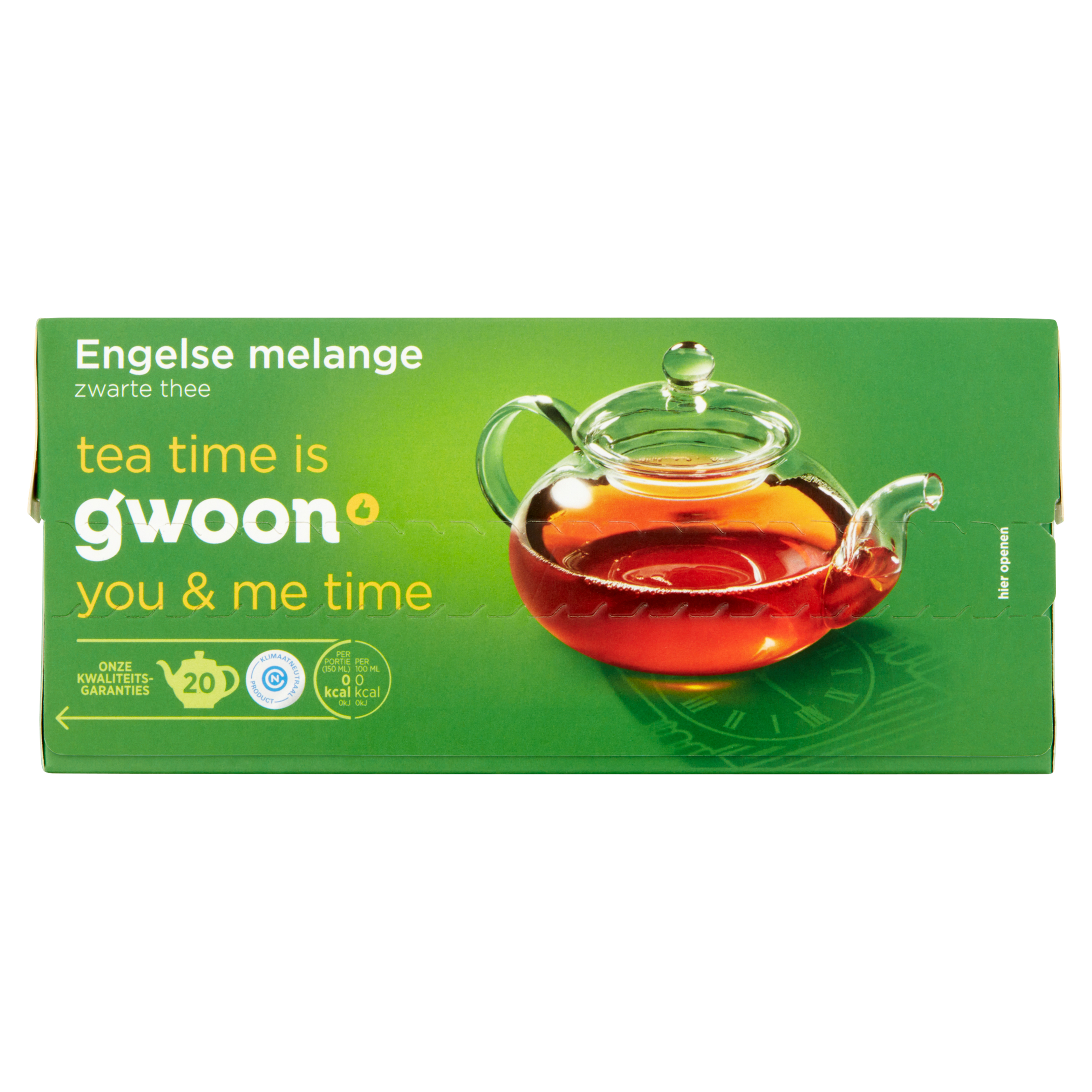 Thee engelse melange voor 1 pot