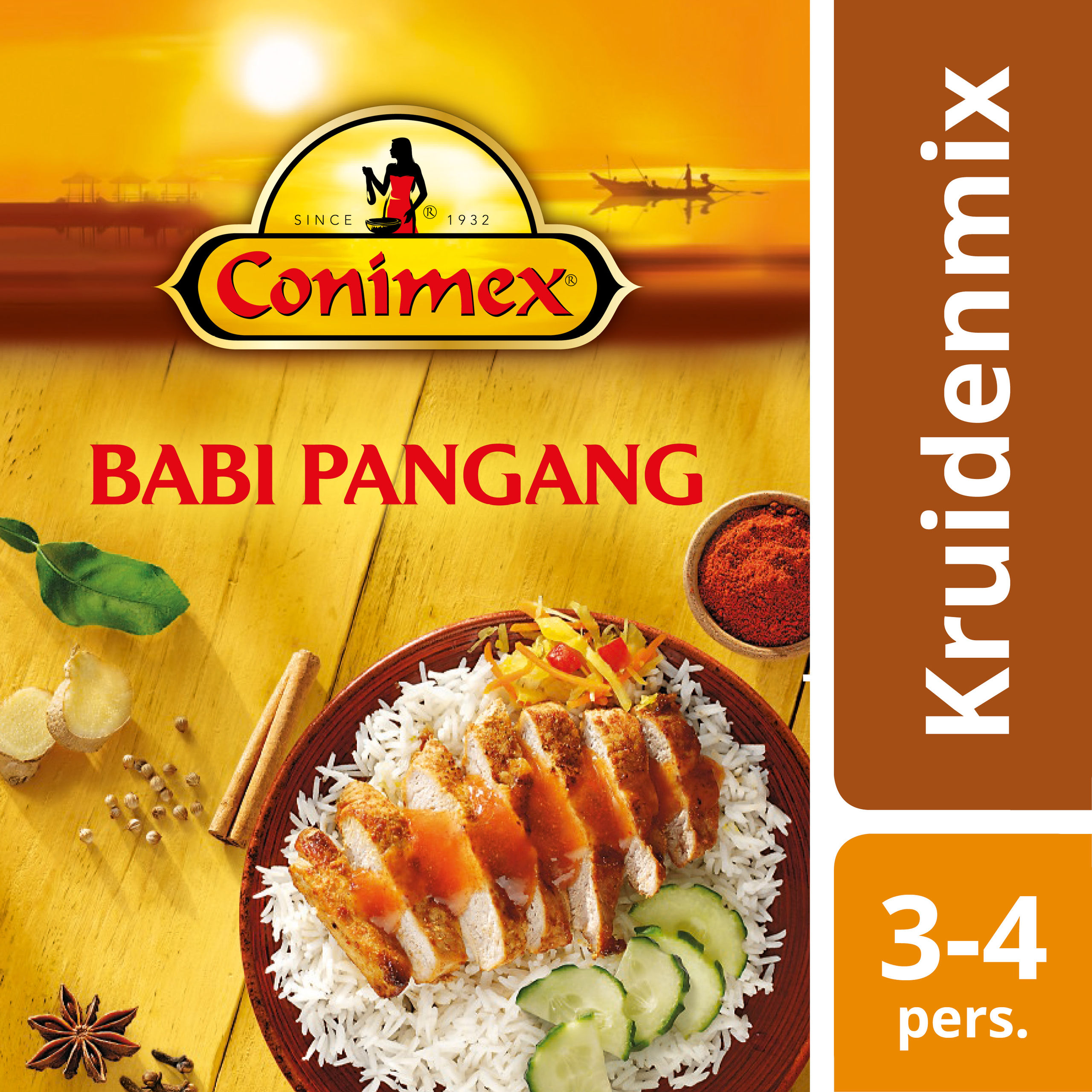 Mix babi pangang natuurlijk