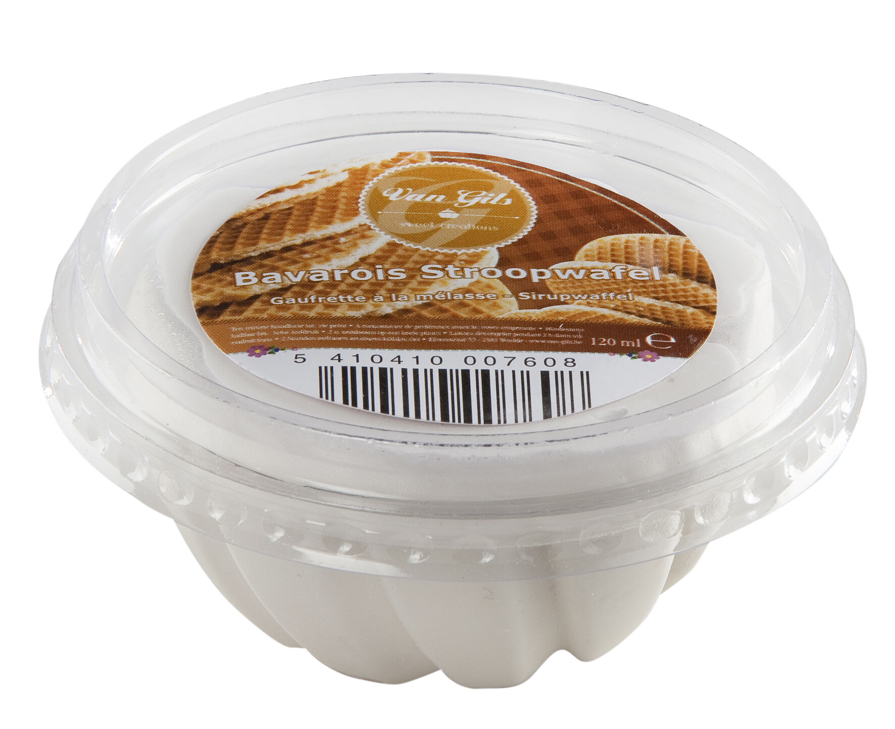 Goudse stroopwafel bavarois