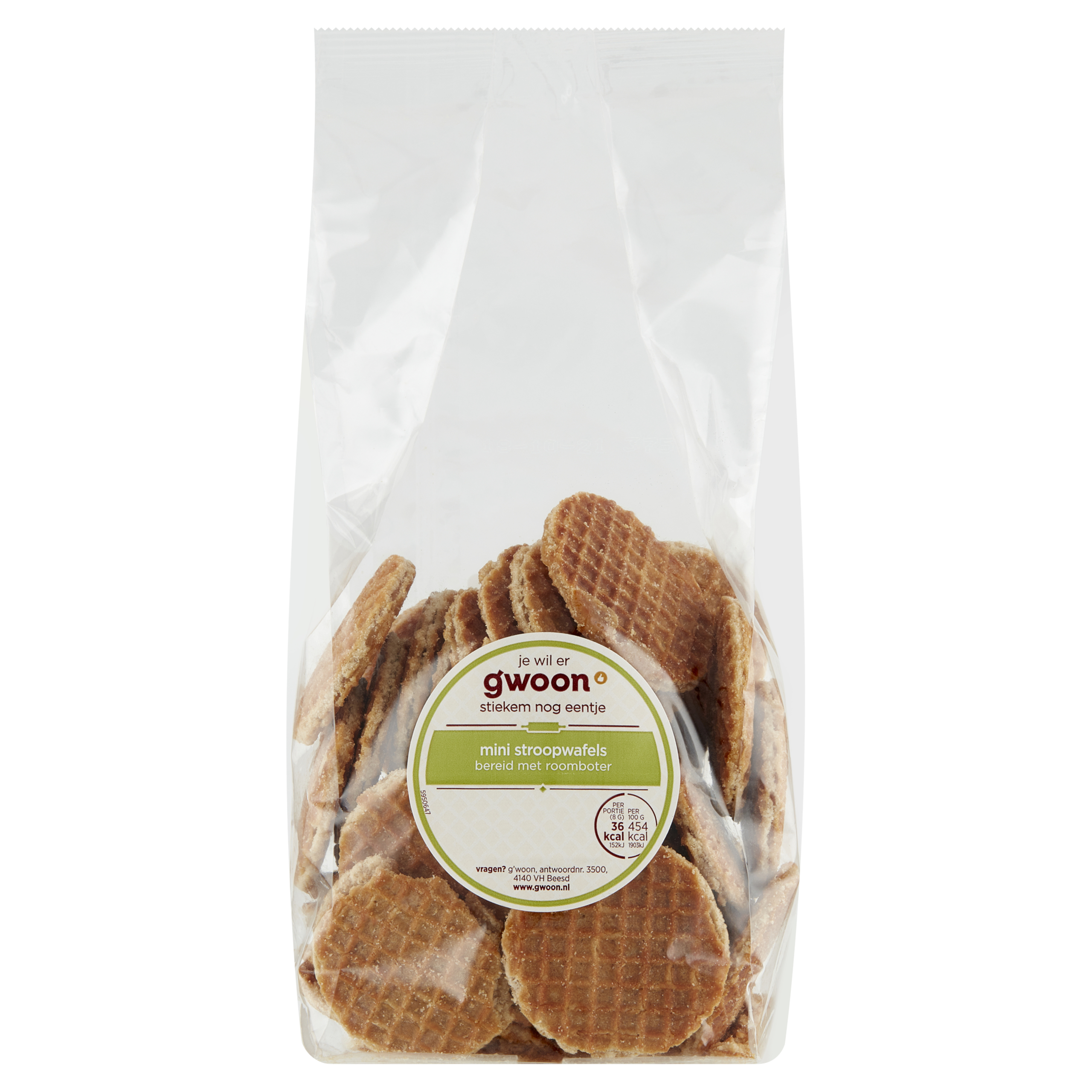 Mini stroopwafels