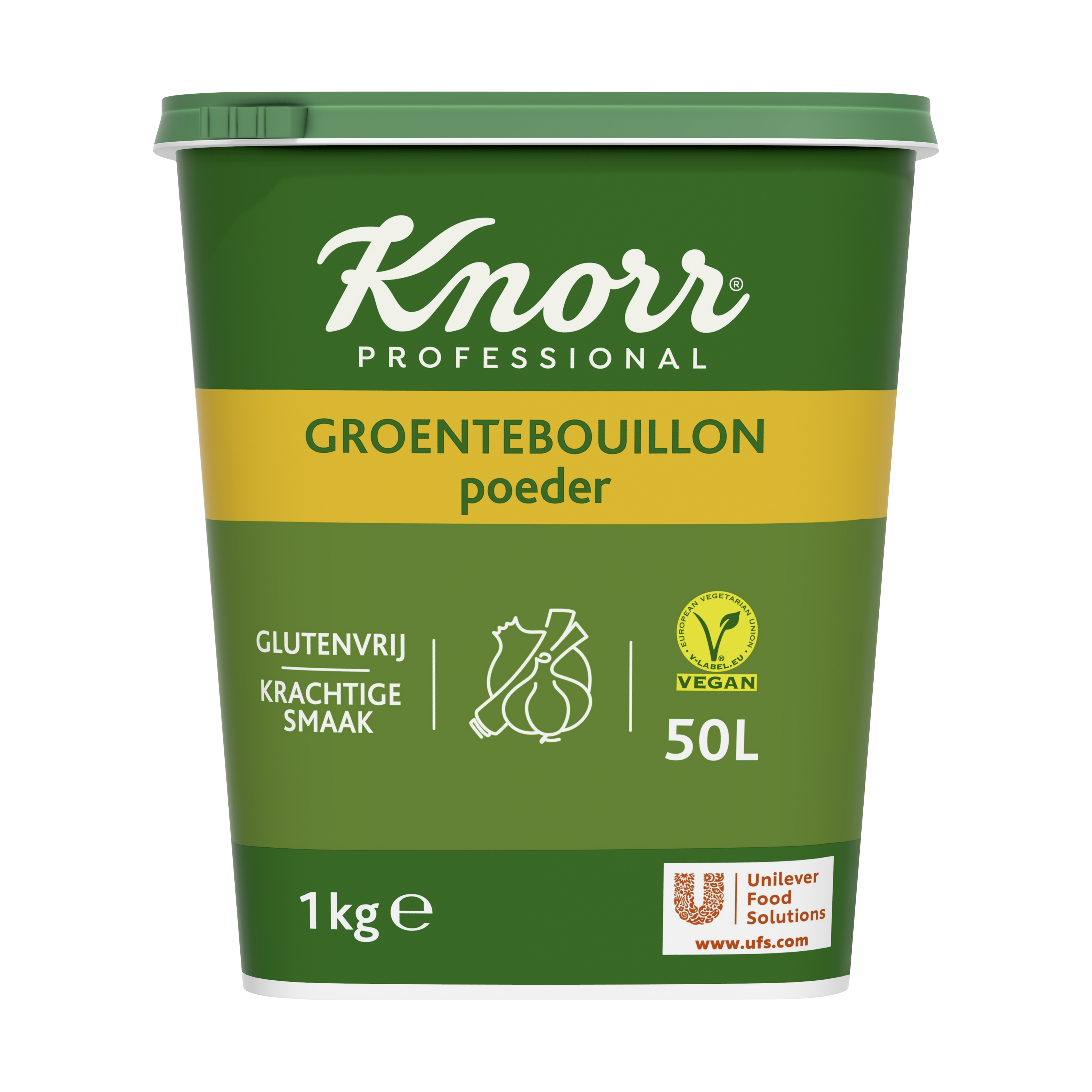 Groentebouillon poeder (opbrengst 50 liter)