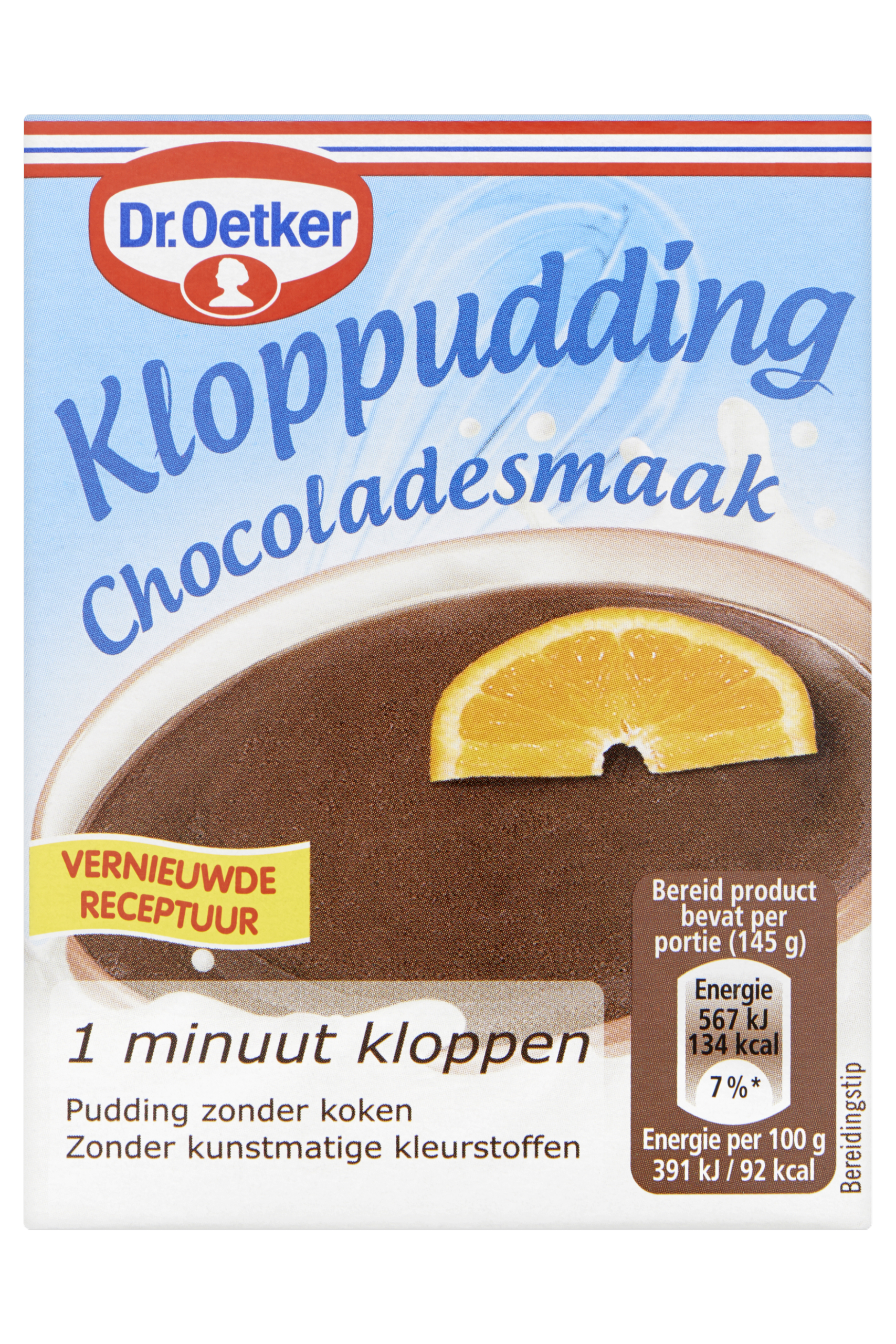 Kloppudding chocolade