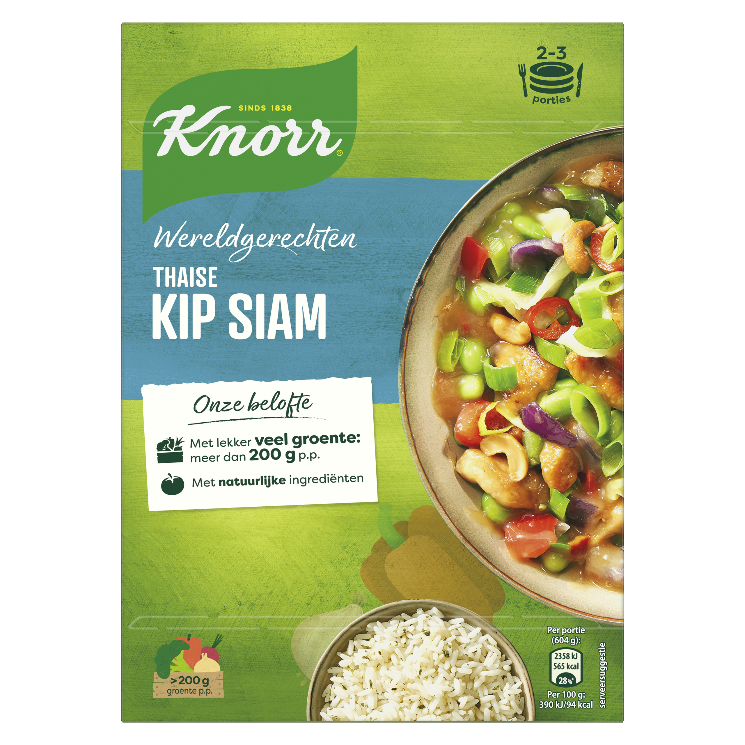 Wereldgerechten thaise kip siam