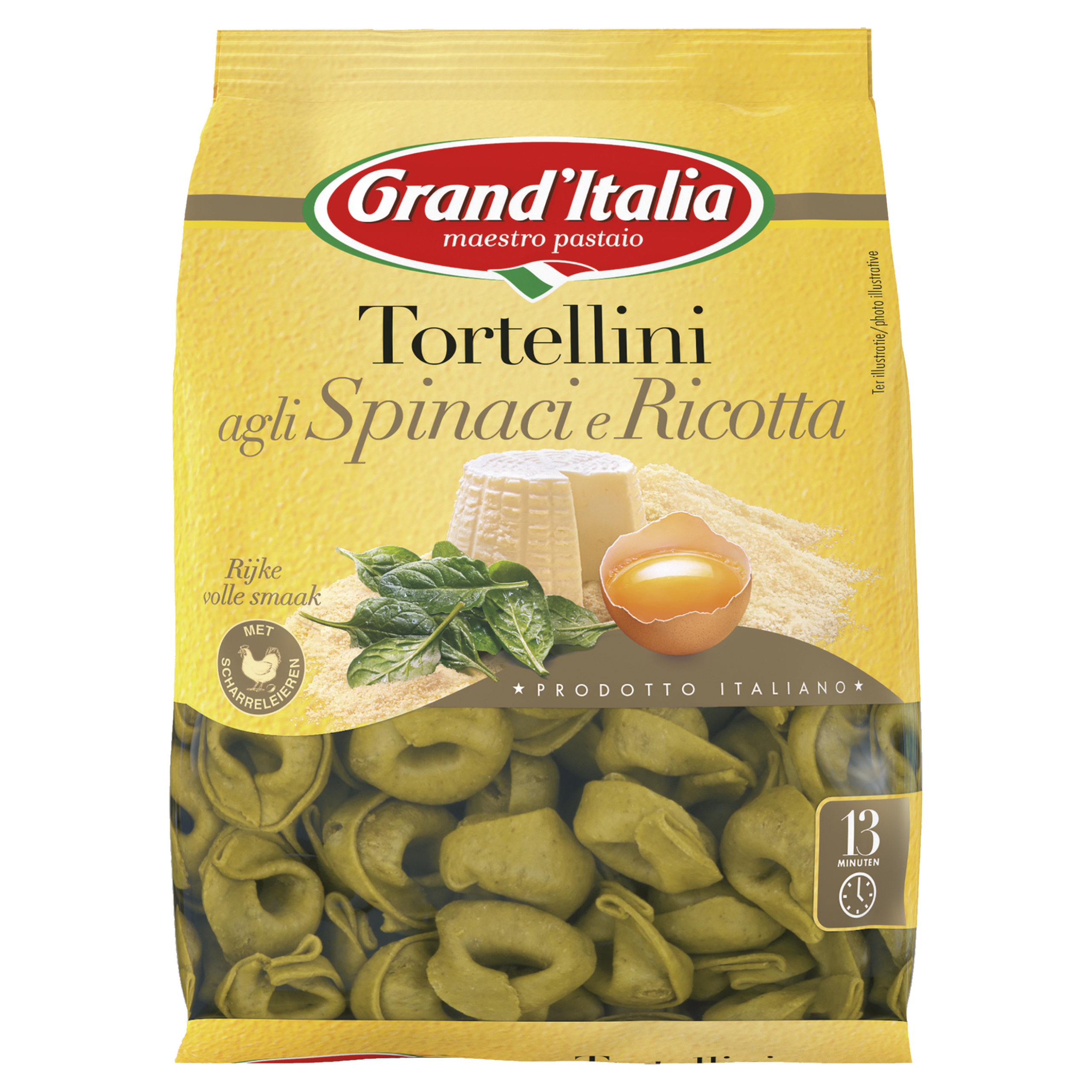 Tortellini ricotta e spinaci