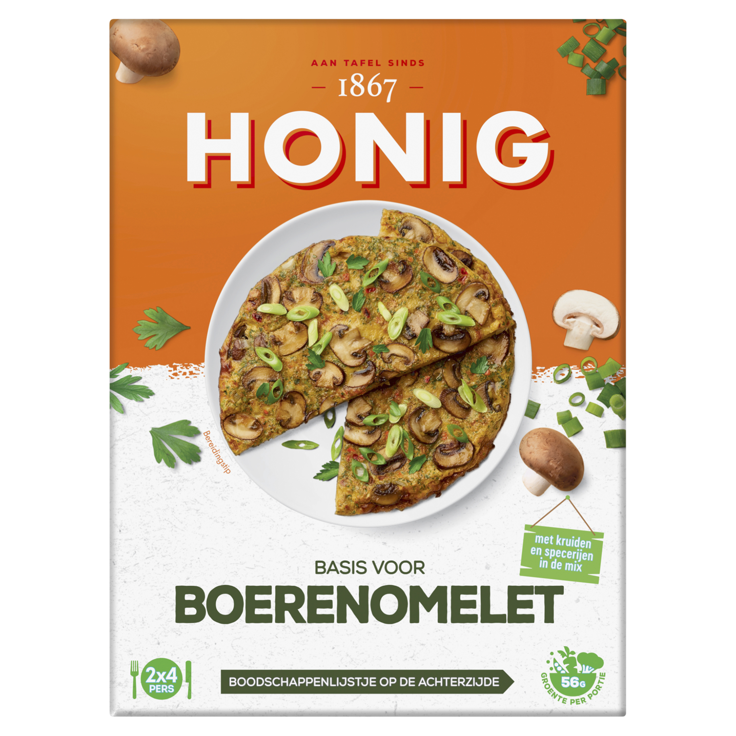 Mix boerenomelet