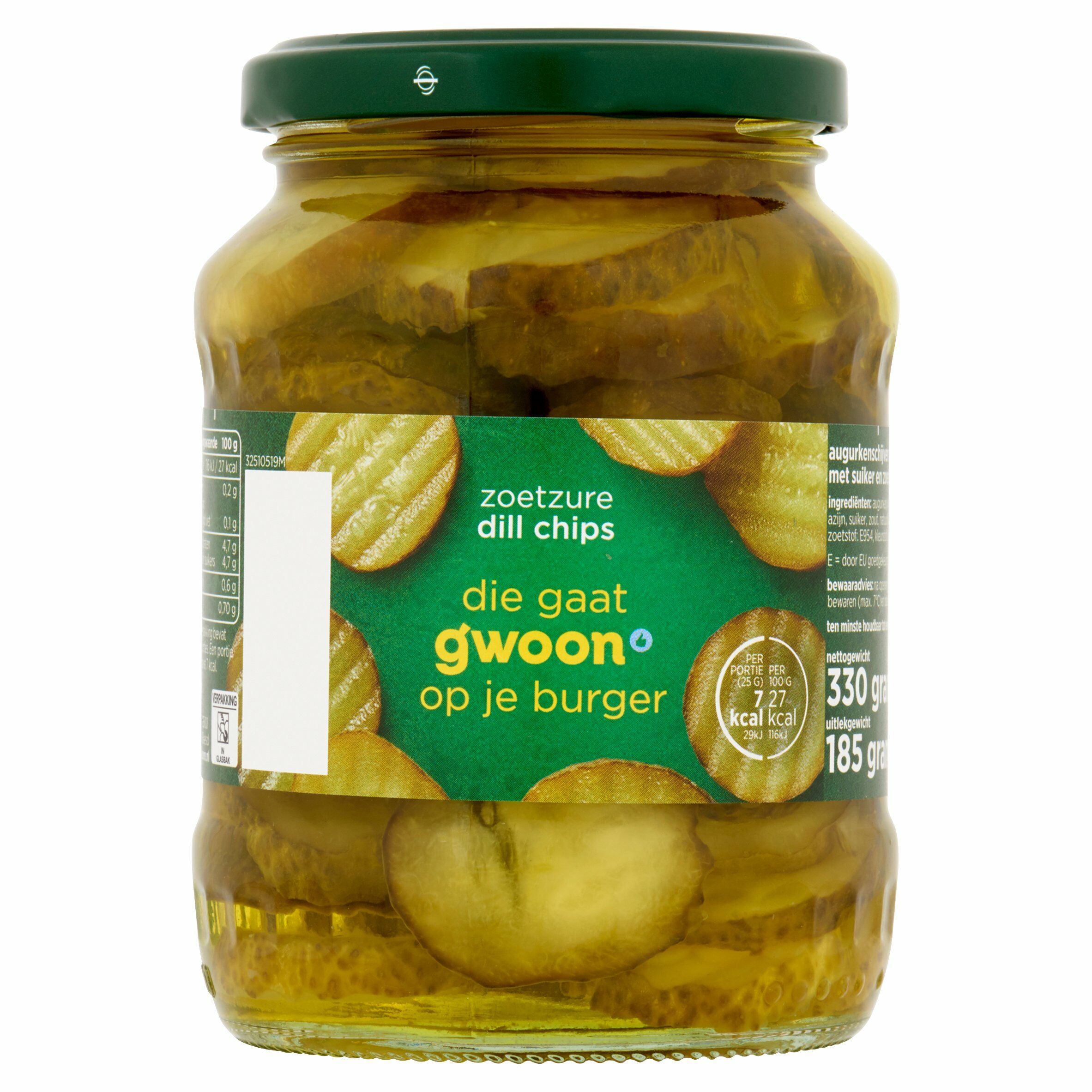 Dill chips zoetzuur