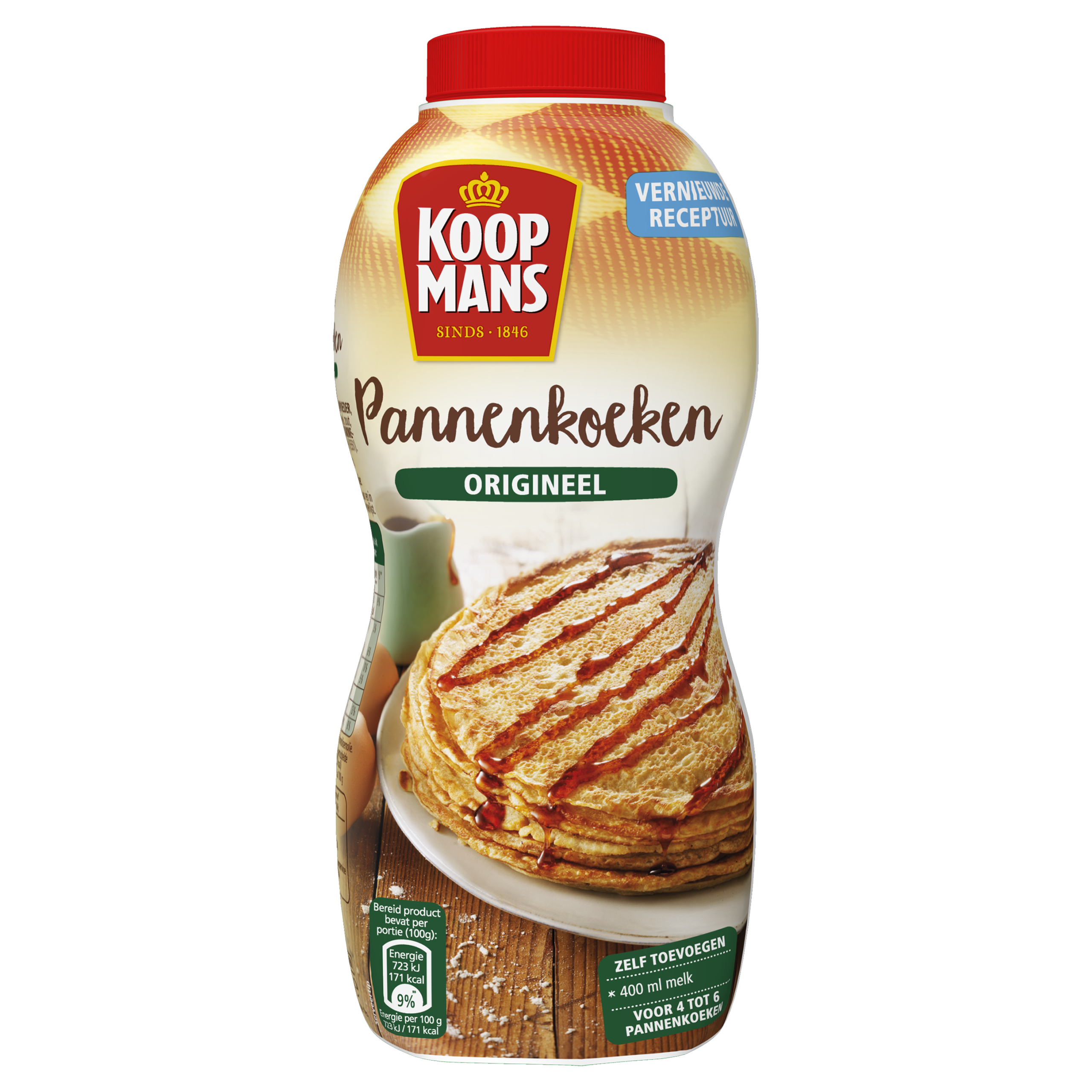 Pannenkoekmix origineel schudfles