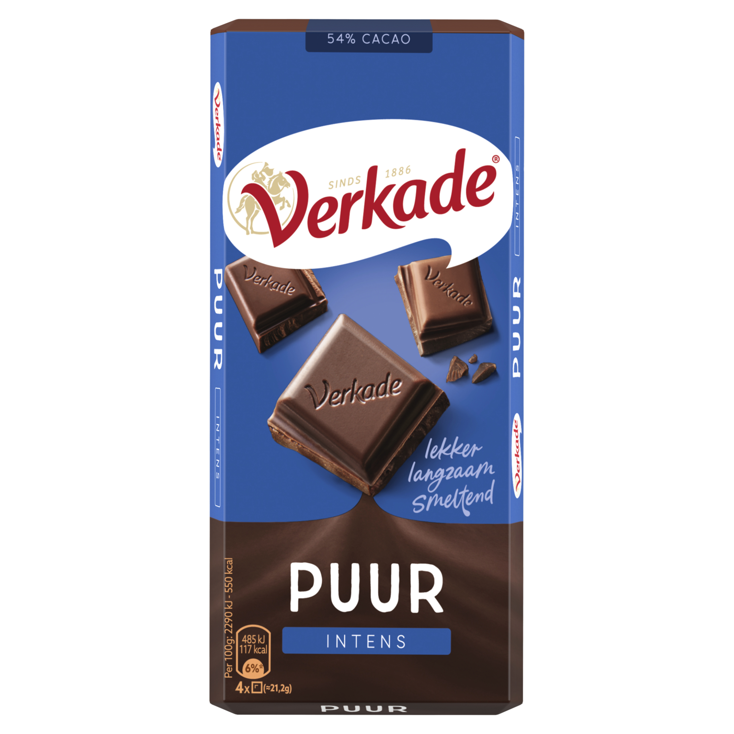Chocoladereep intens puur