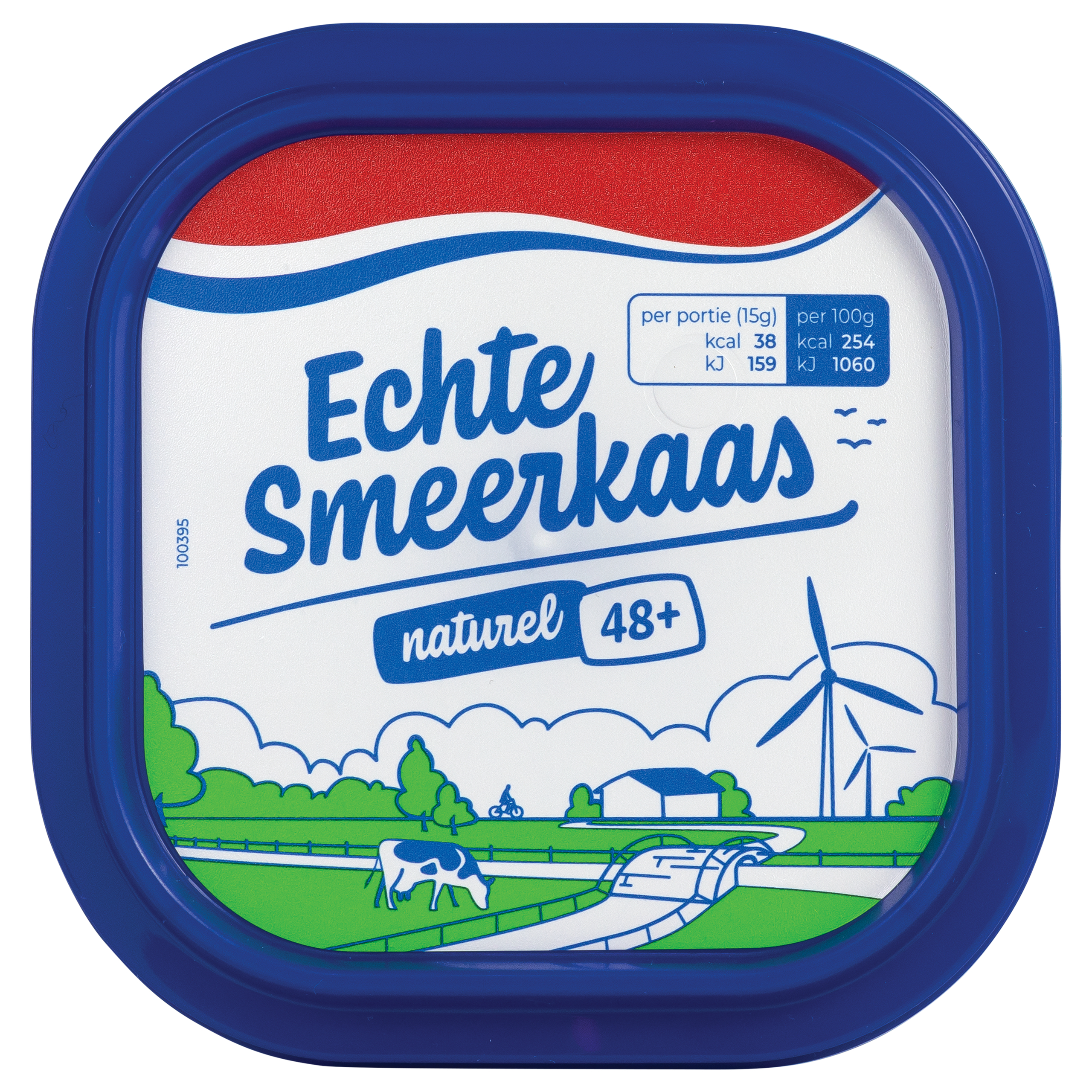Smeerkaas naturel 48+