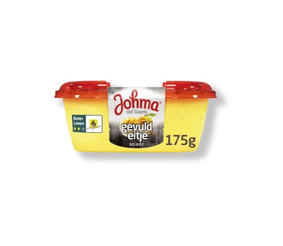 Gevuld eitje salade