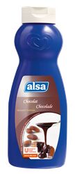 Topping chocolade