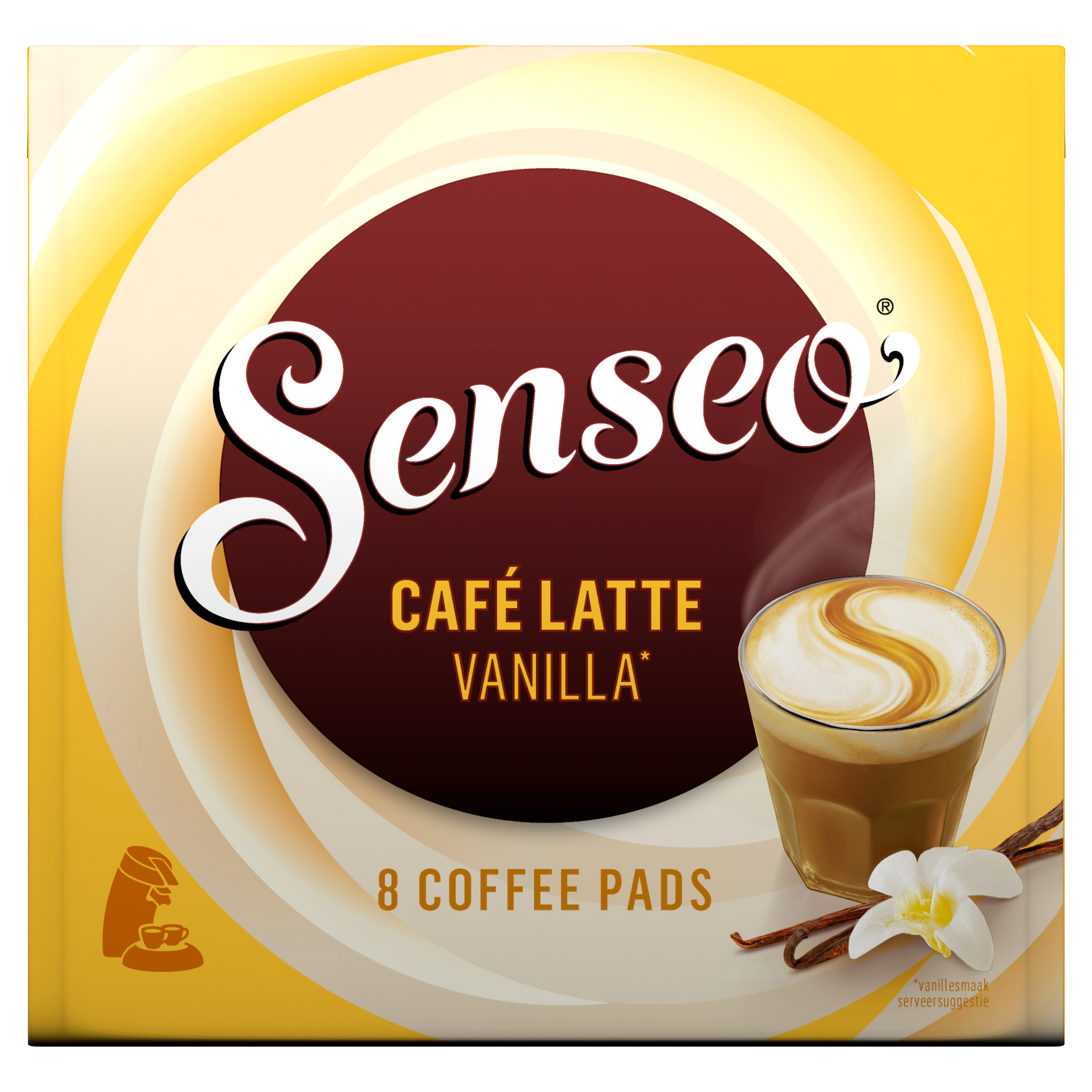 Cafe latte vanille