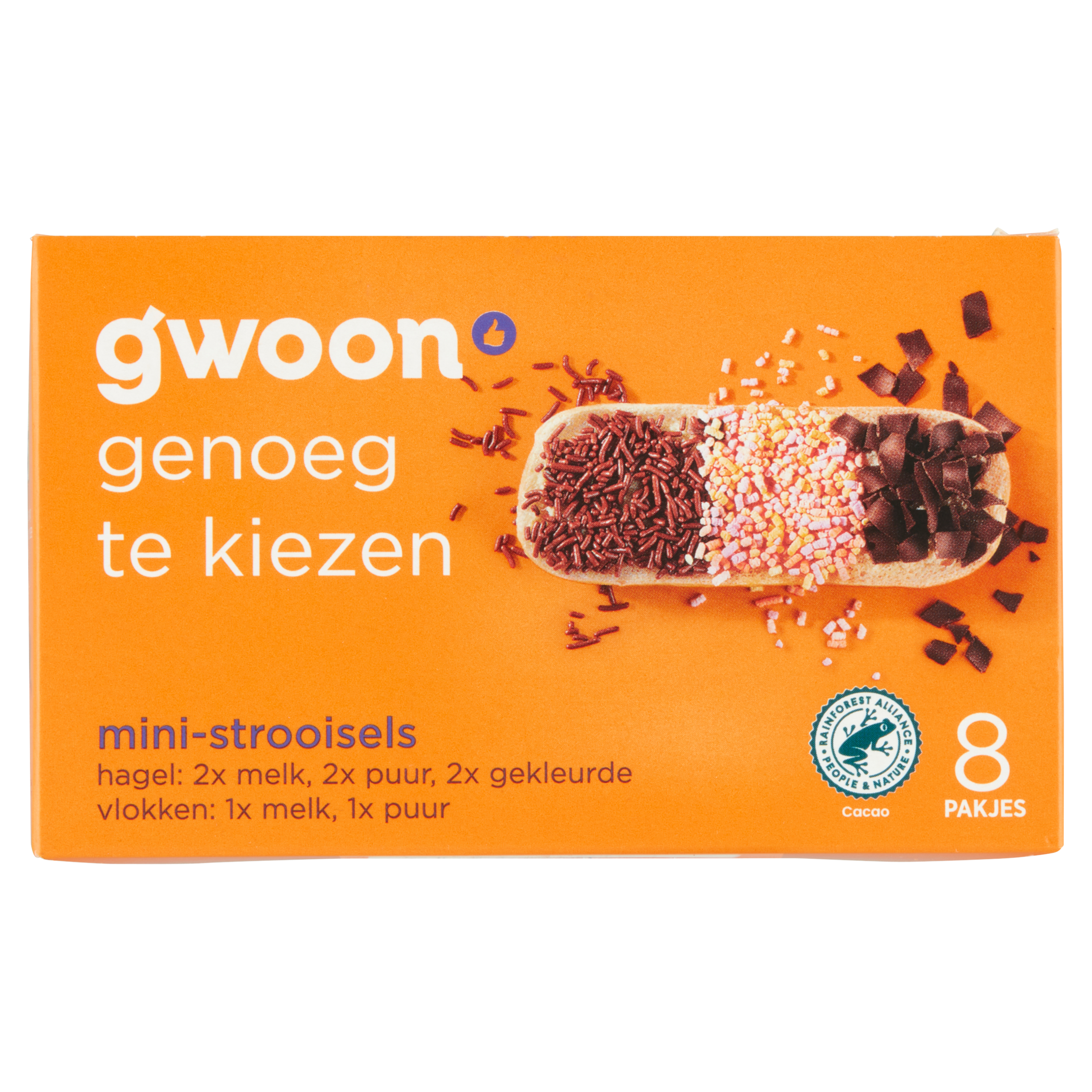 Mini strooisels assorti UTZ