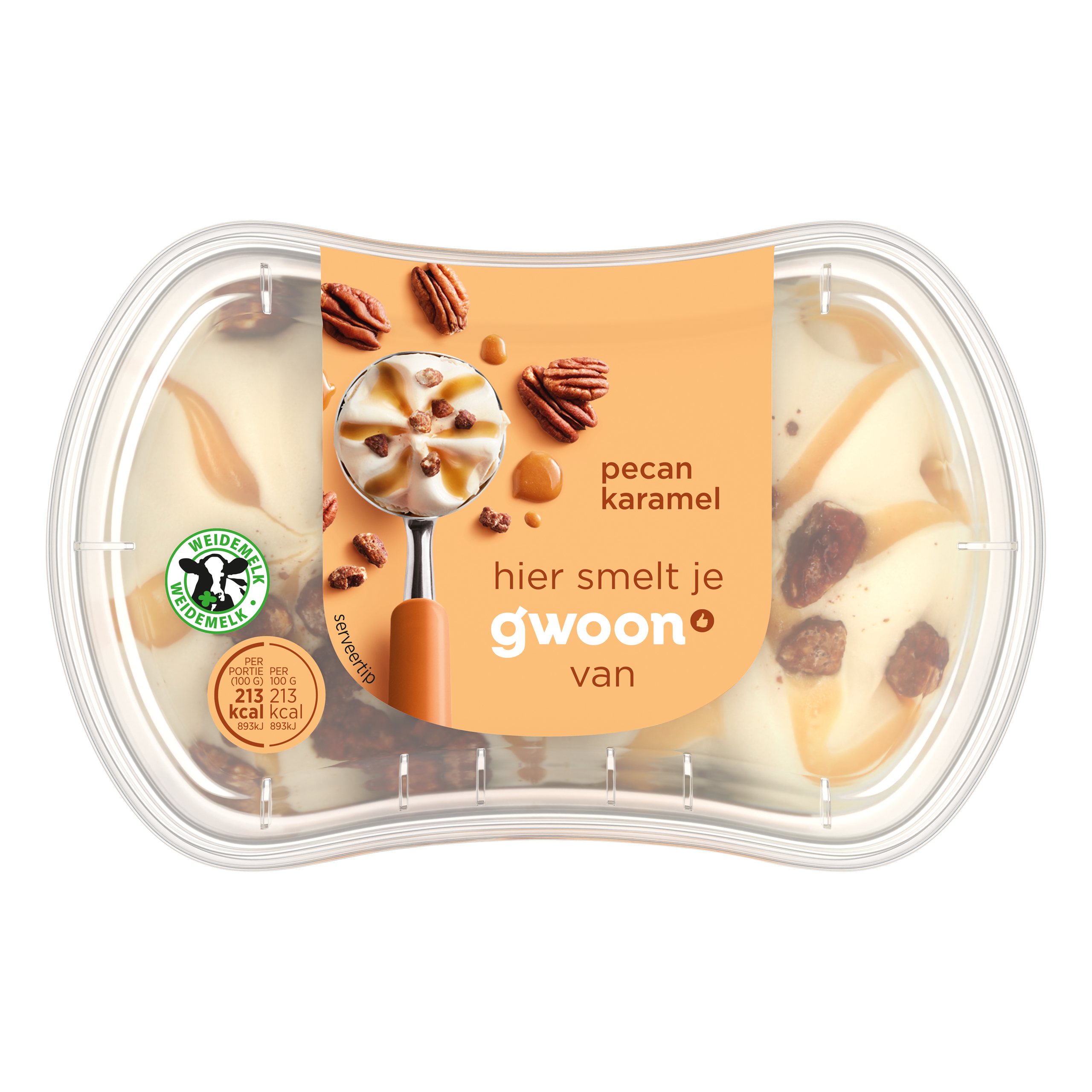 Mini ijs pecan karamel