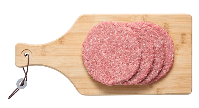 Runder kofte burger halal