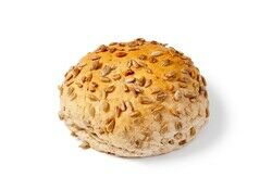 Bruine bol met zonnebloempitten