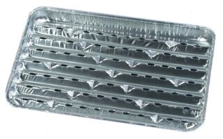 BBQ schalen aluminium 23x34cm