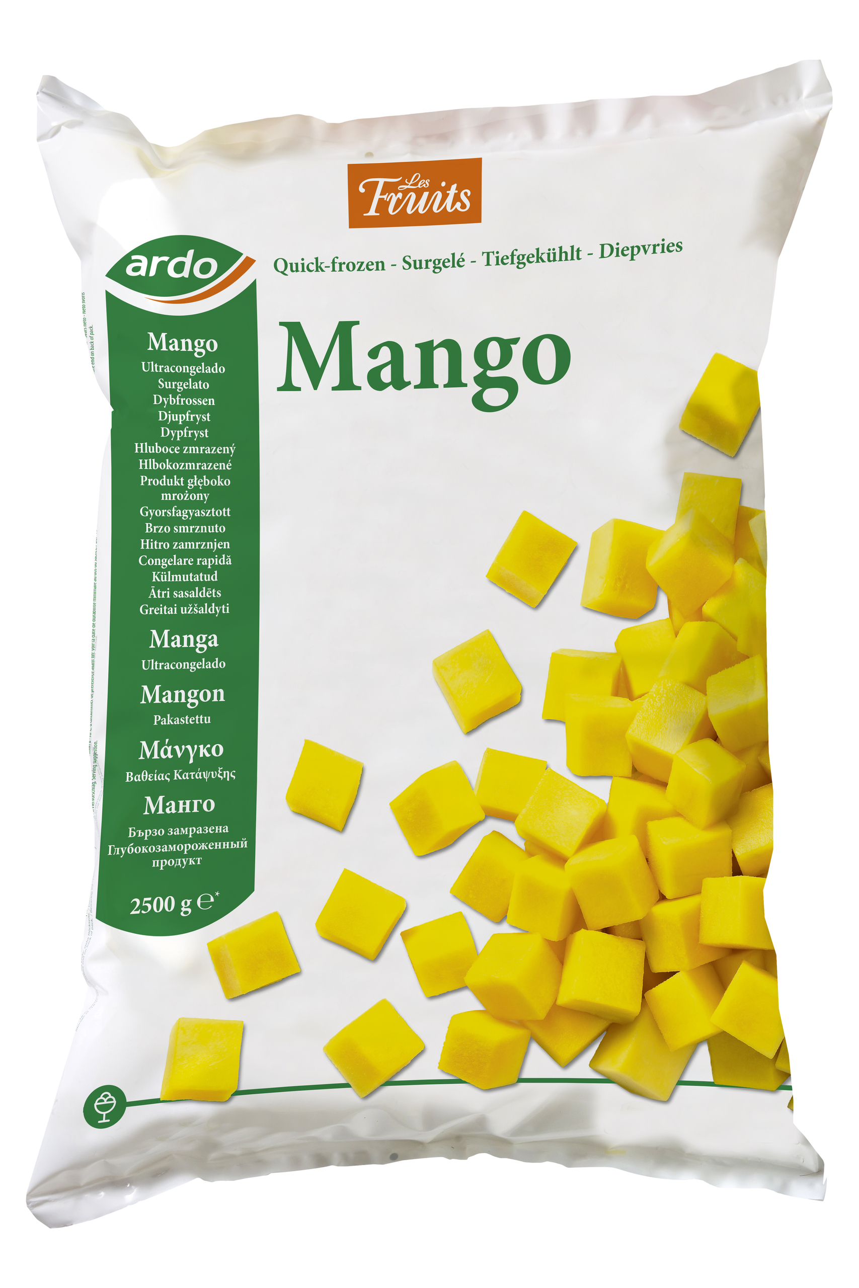 Mango blokjes