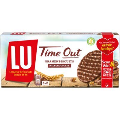 Time out granenbiscuit chocolade