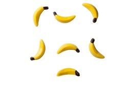 Chocolade banaan garnering